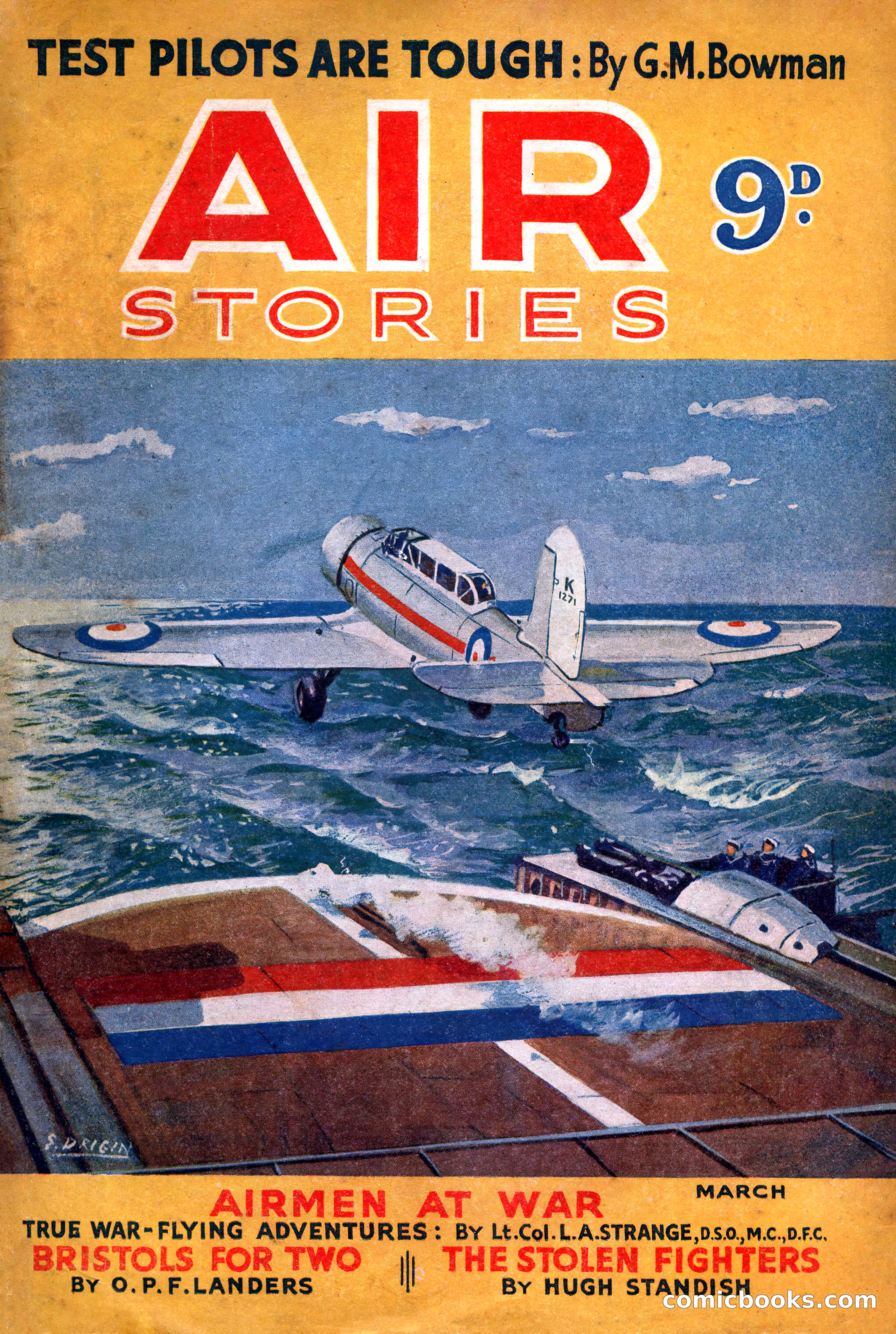 Air Stories, March 1939