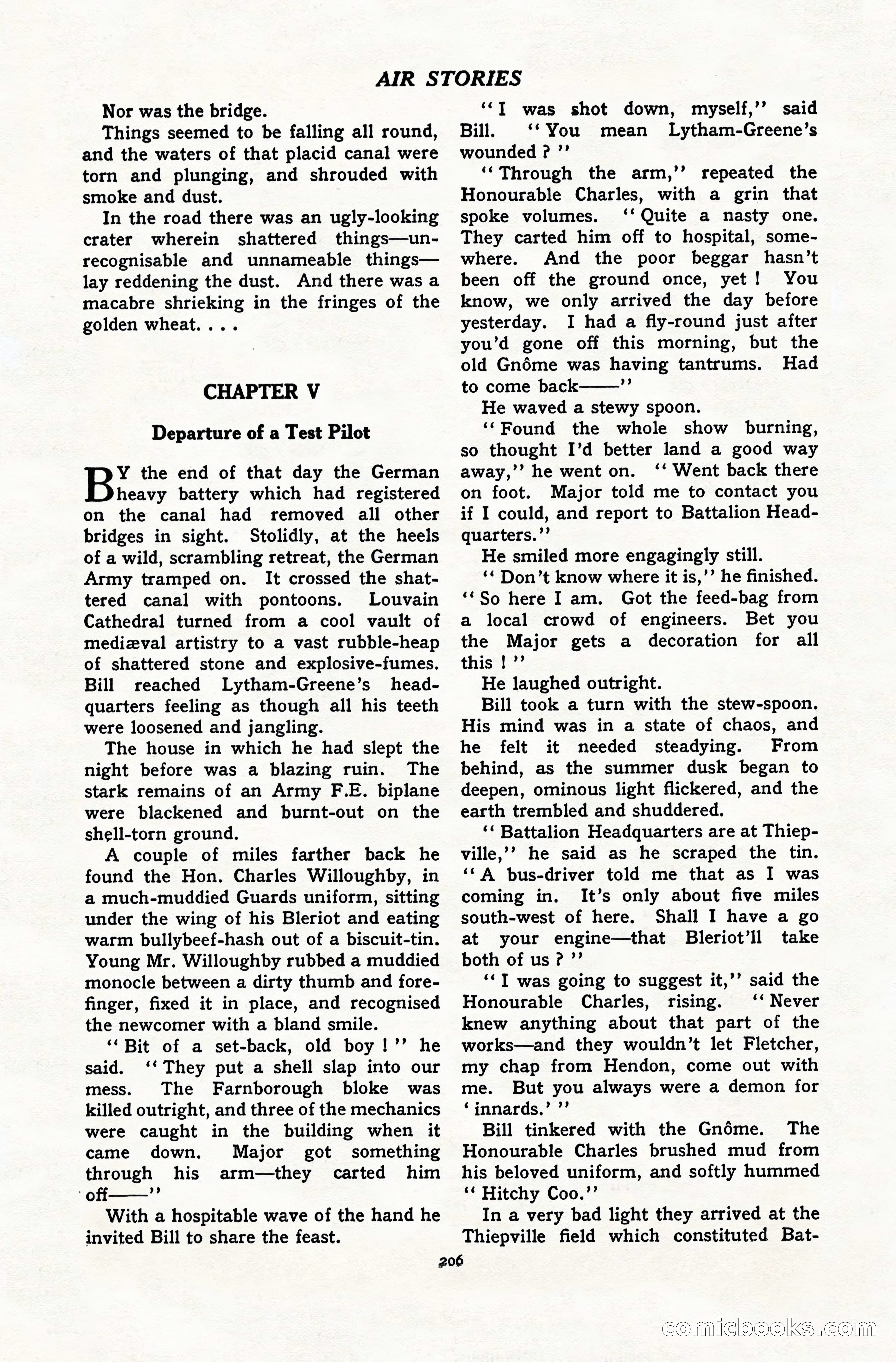 Air Stories, March 1939 — page 16 of 100