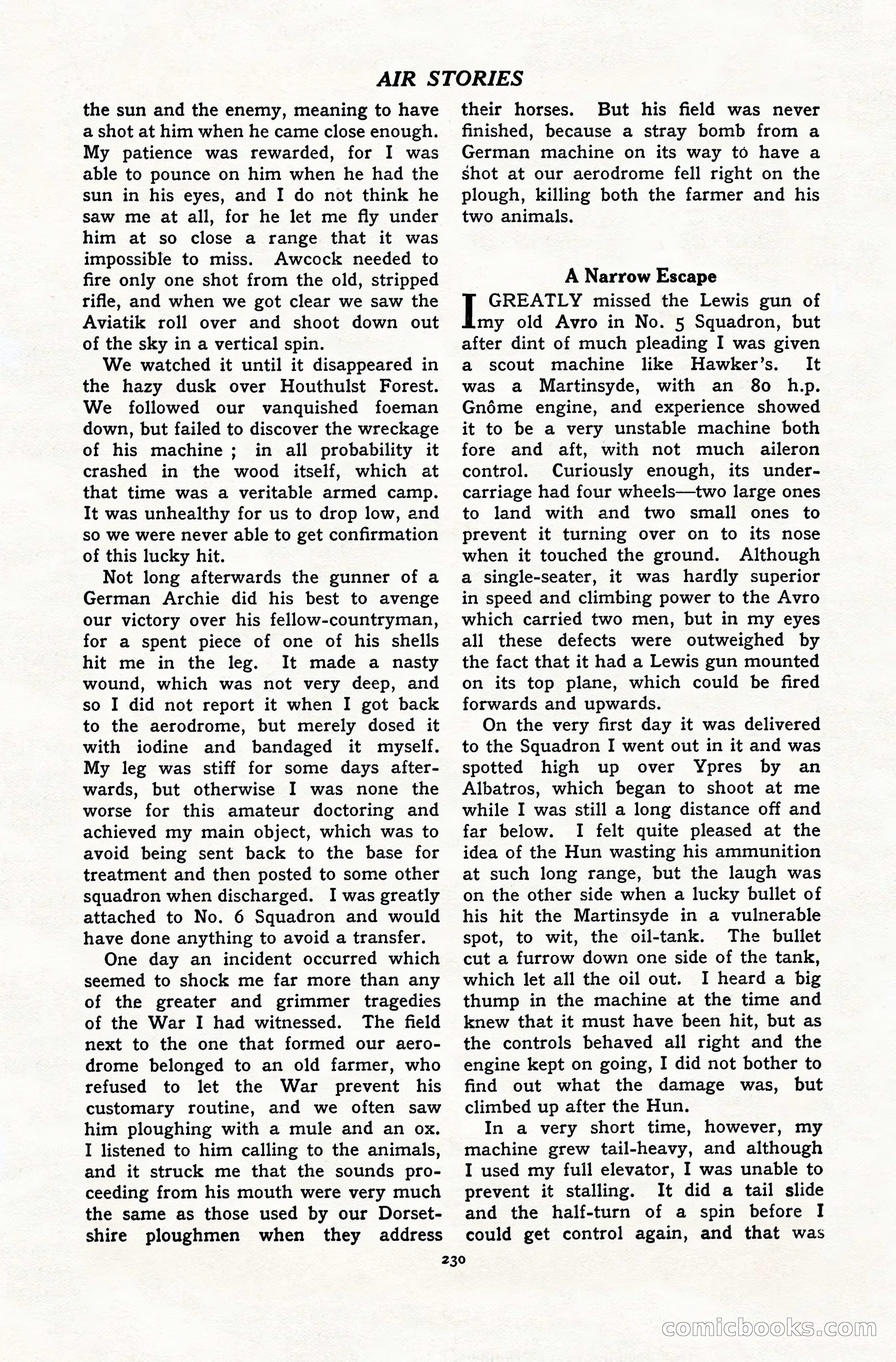 Air Stories, March 1939 — page 40 of 100