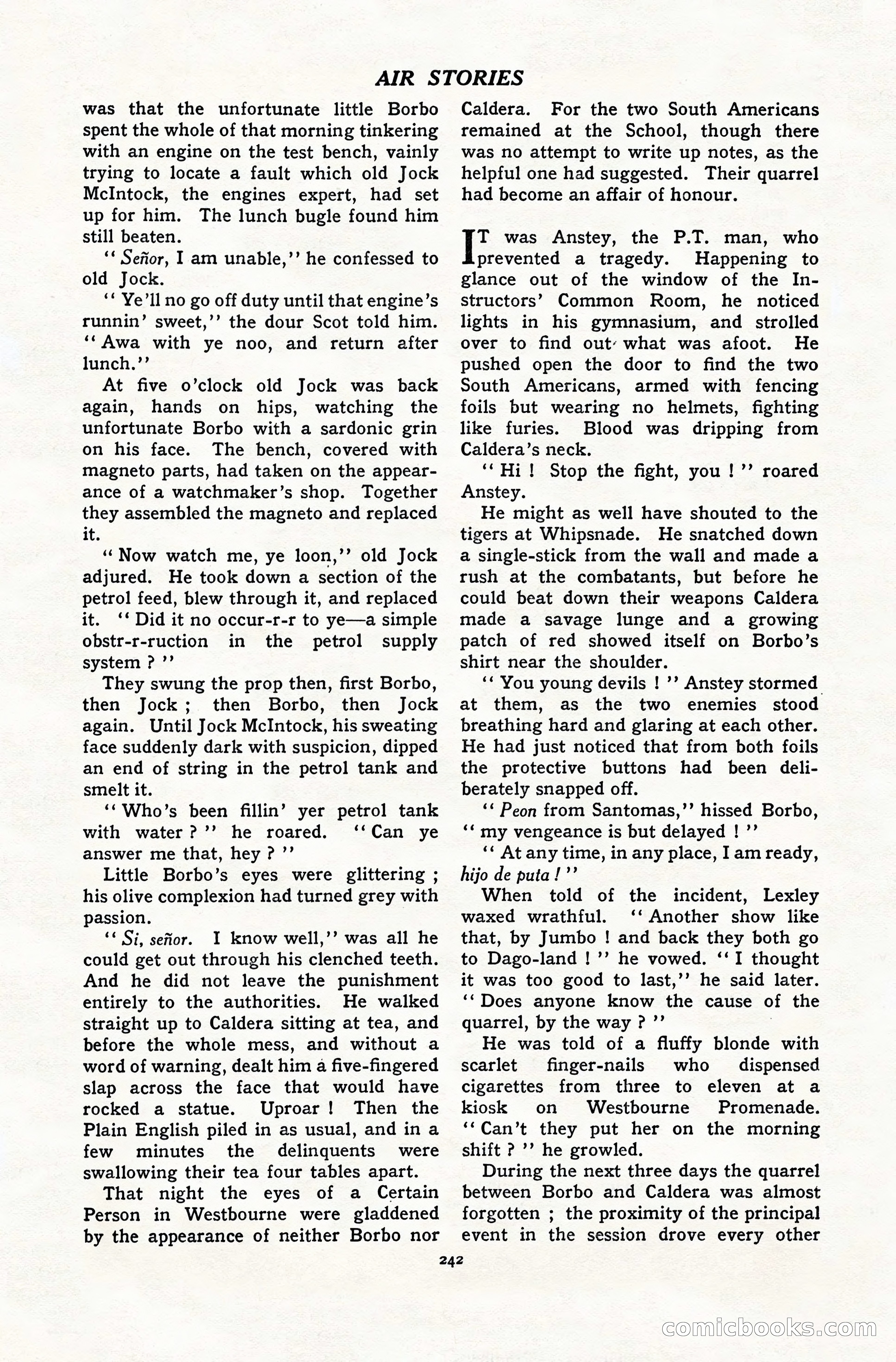 Air Stories, March 1939 — page 52 of 100