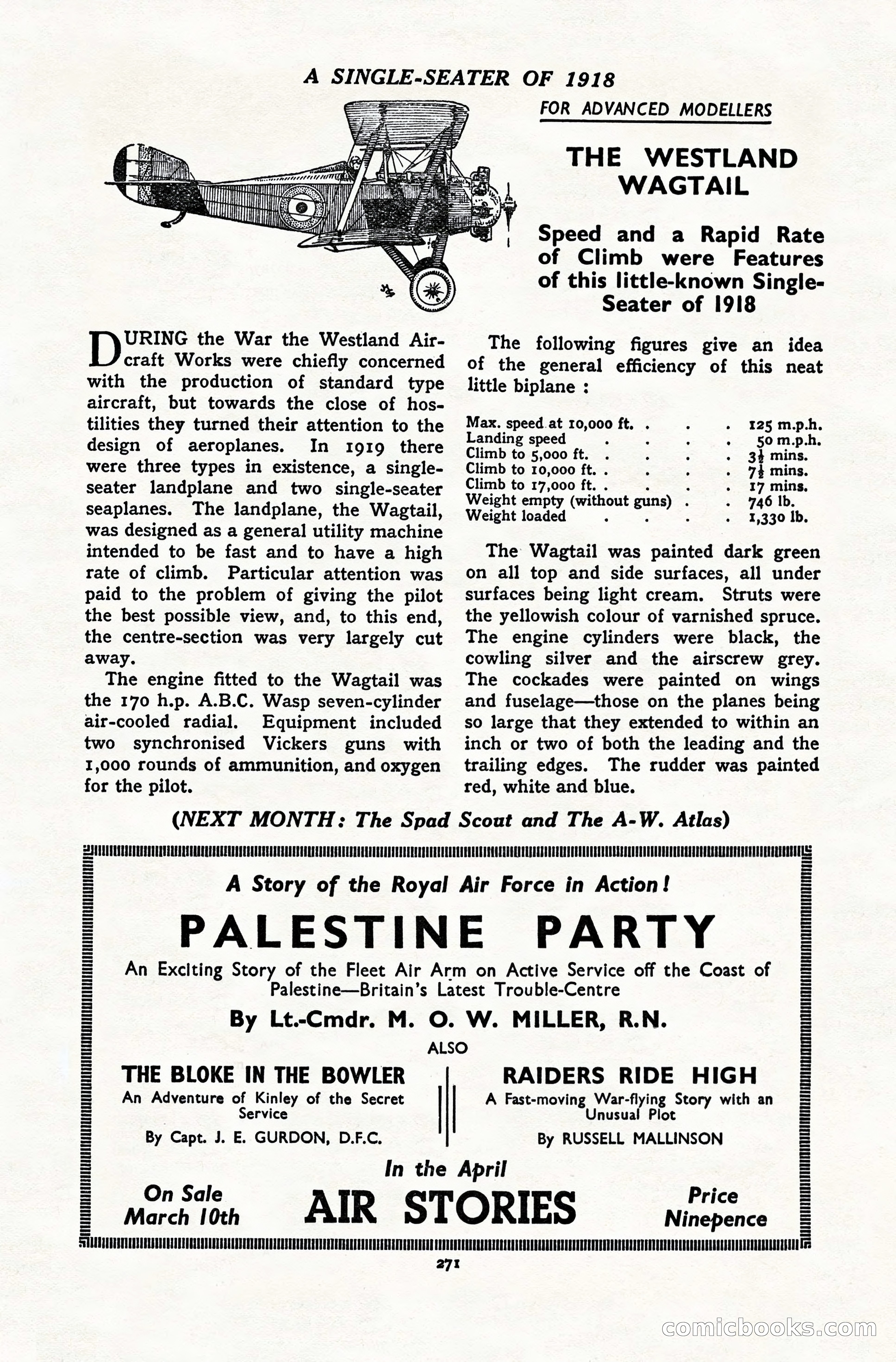 Air Stories, March 1939 — page 81 of 100