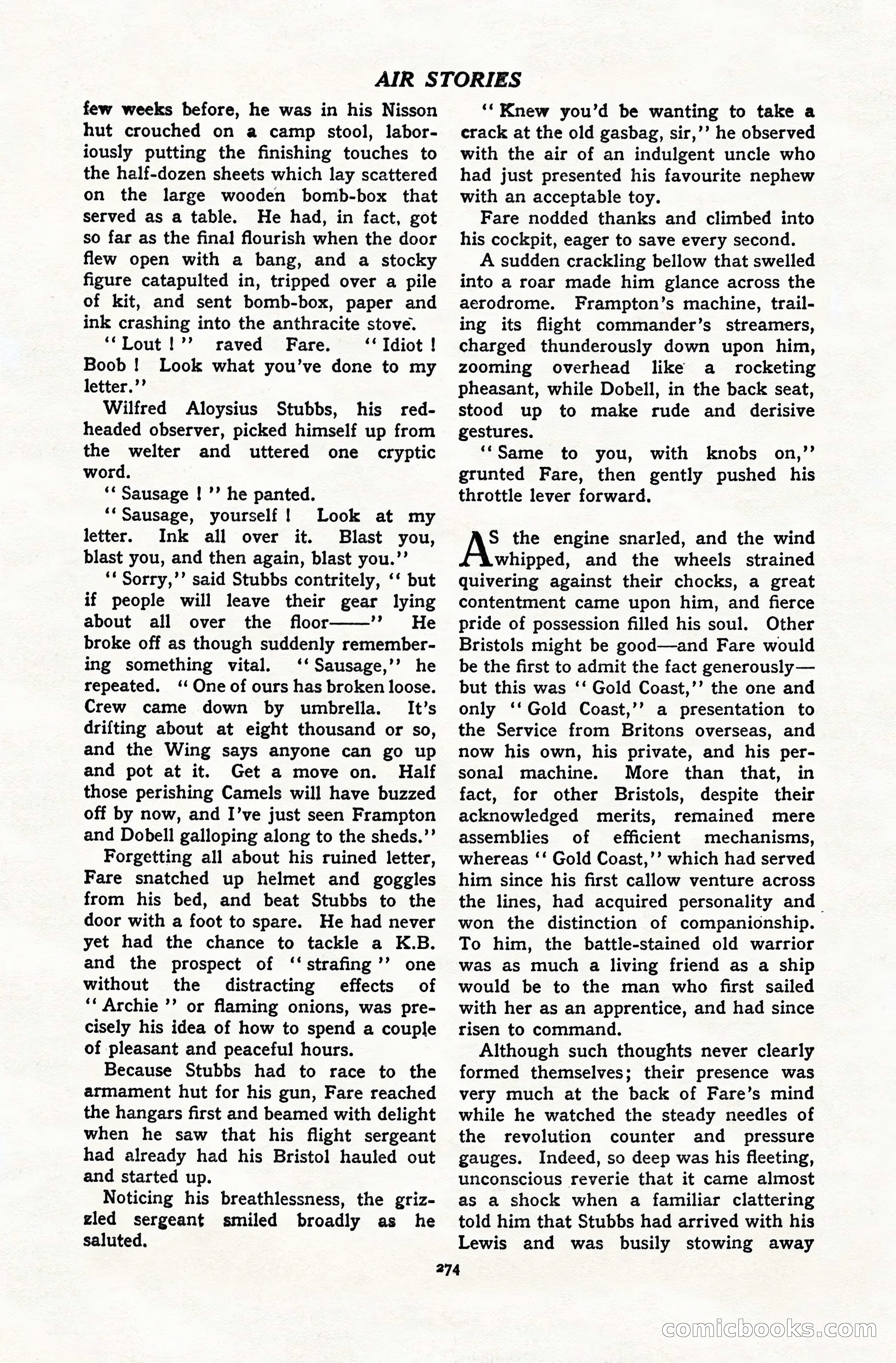 Air Stories, March 1939 — page 84 of 100