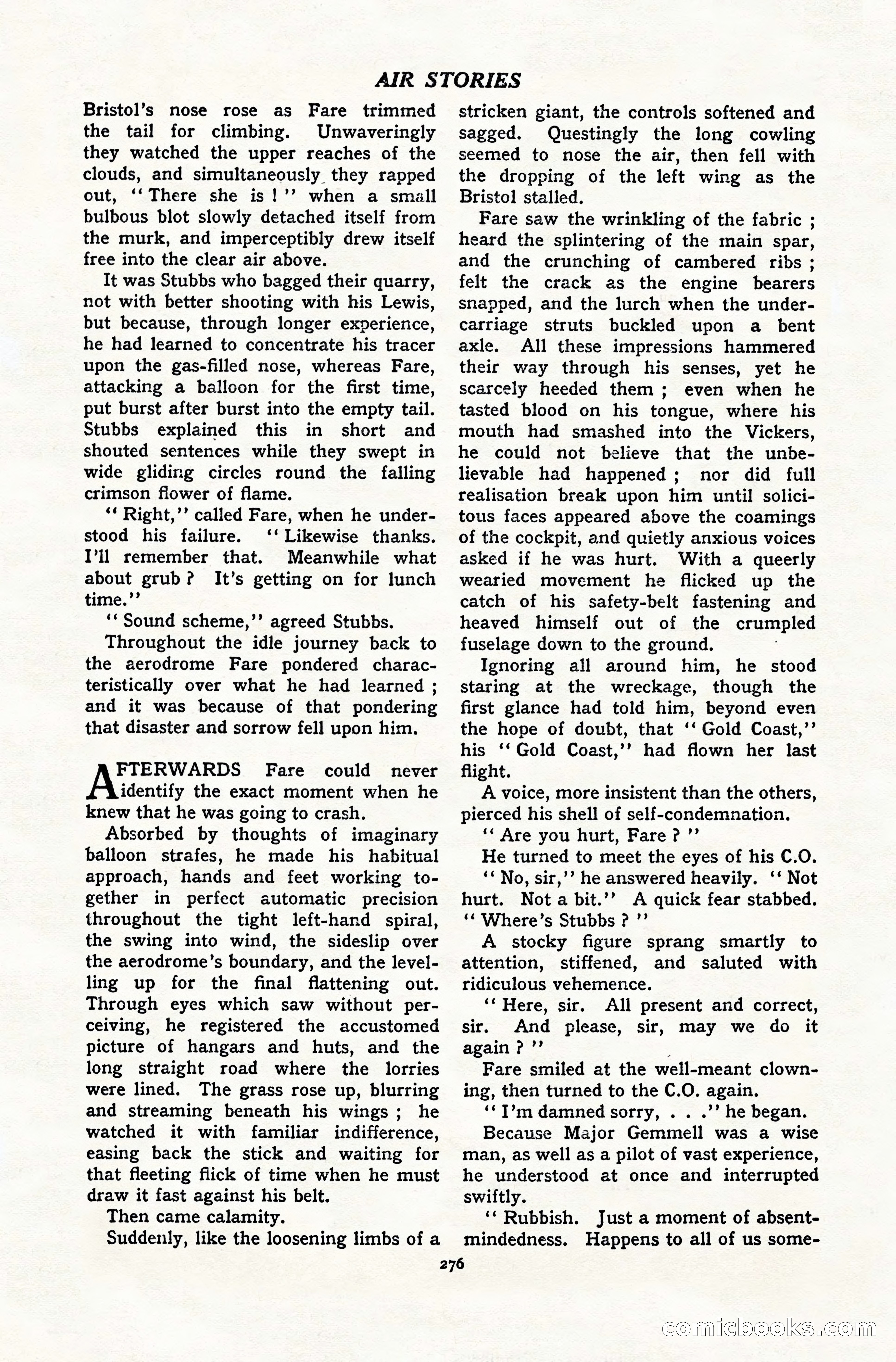 Air Stories, March 1939 — page 86 of 100