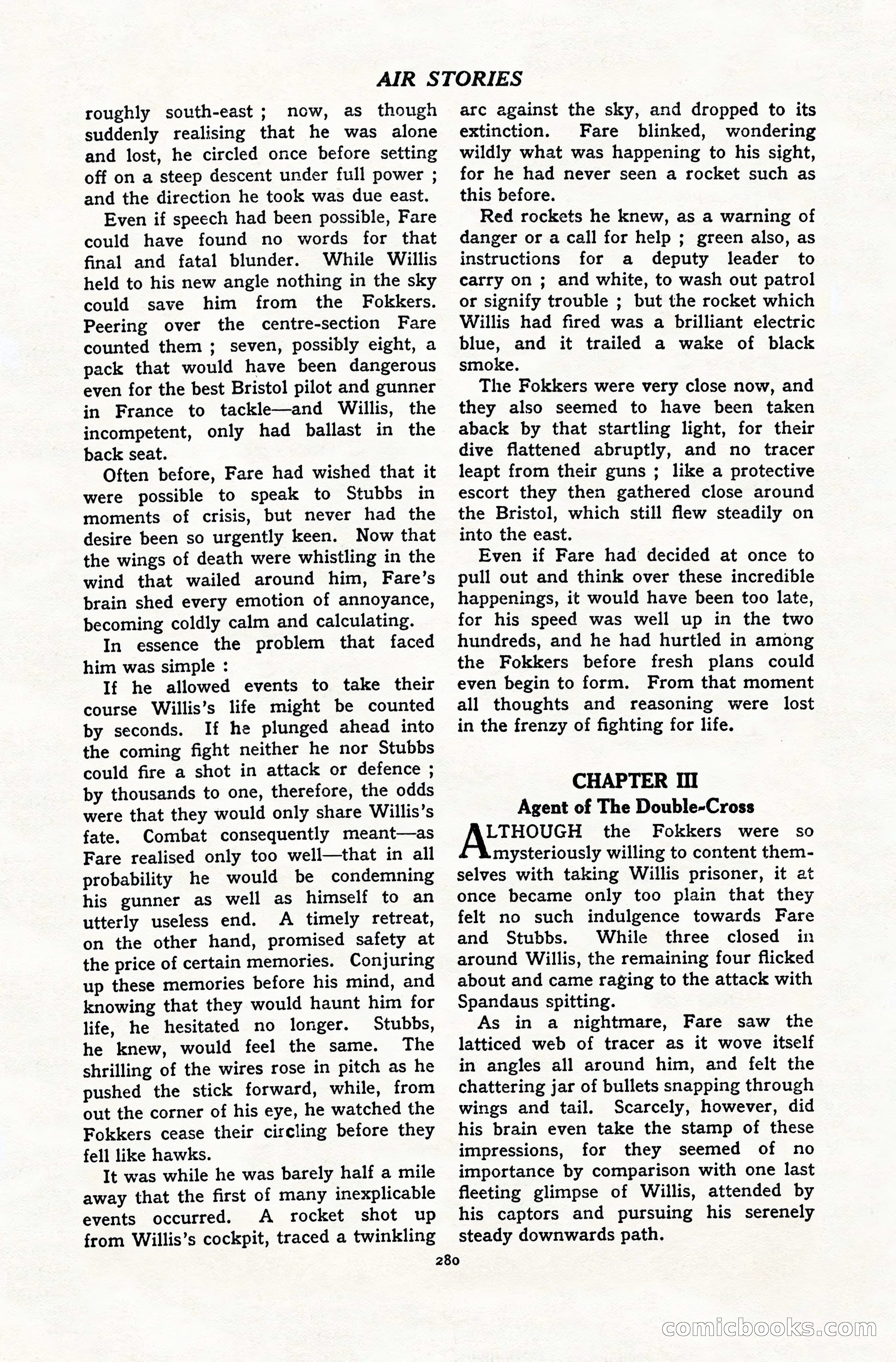 Air Stories, March 1939 — page 90 of 100