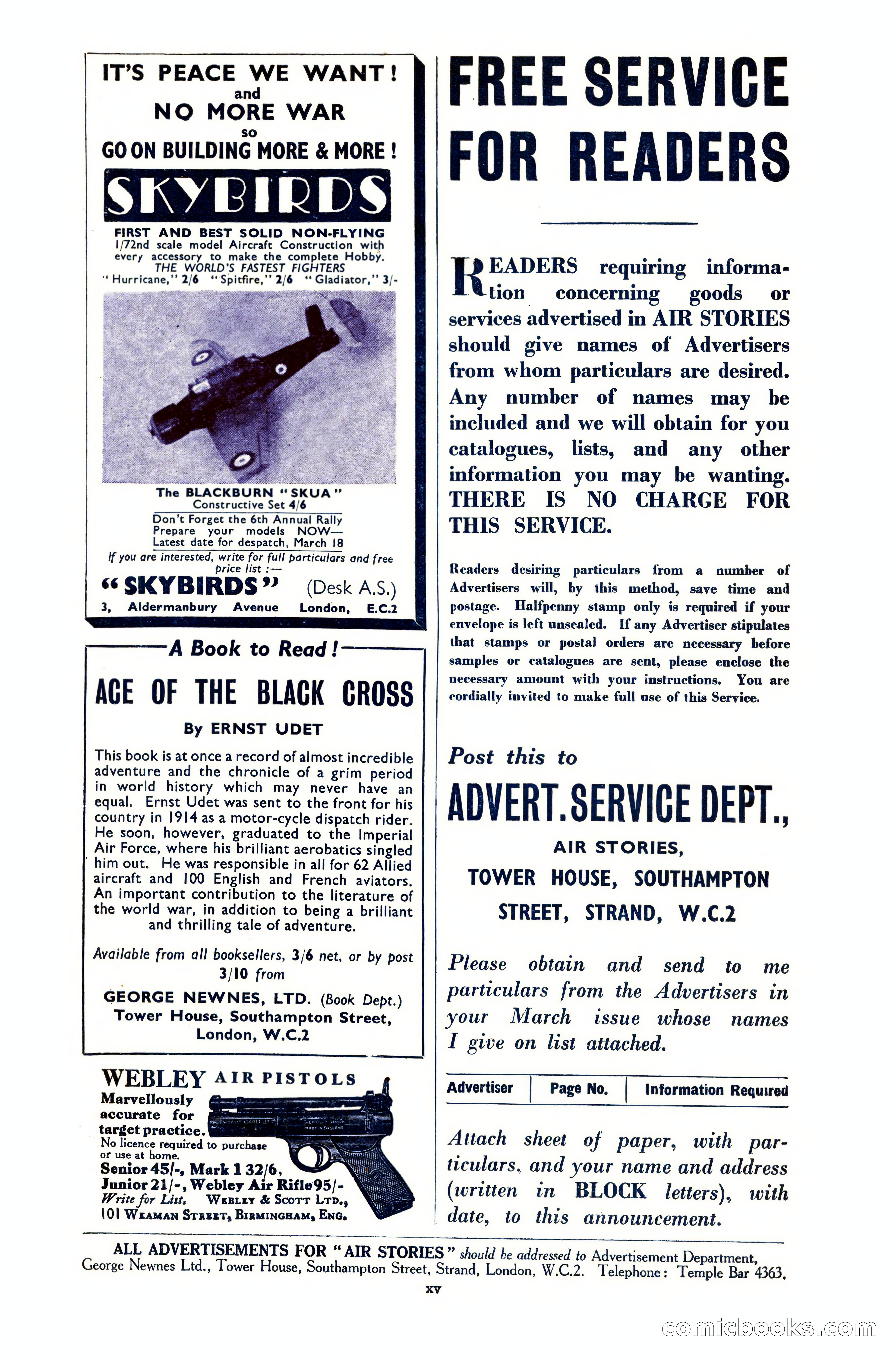 Air Stories, March 1939 — page 99 of 100