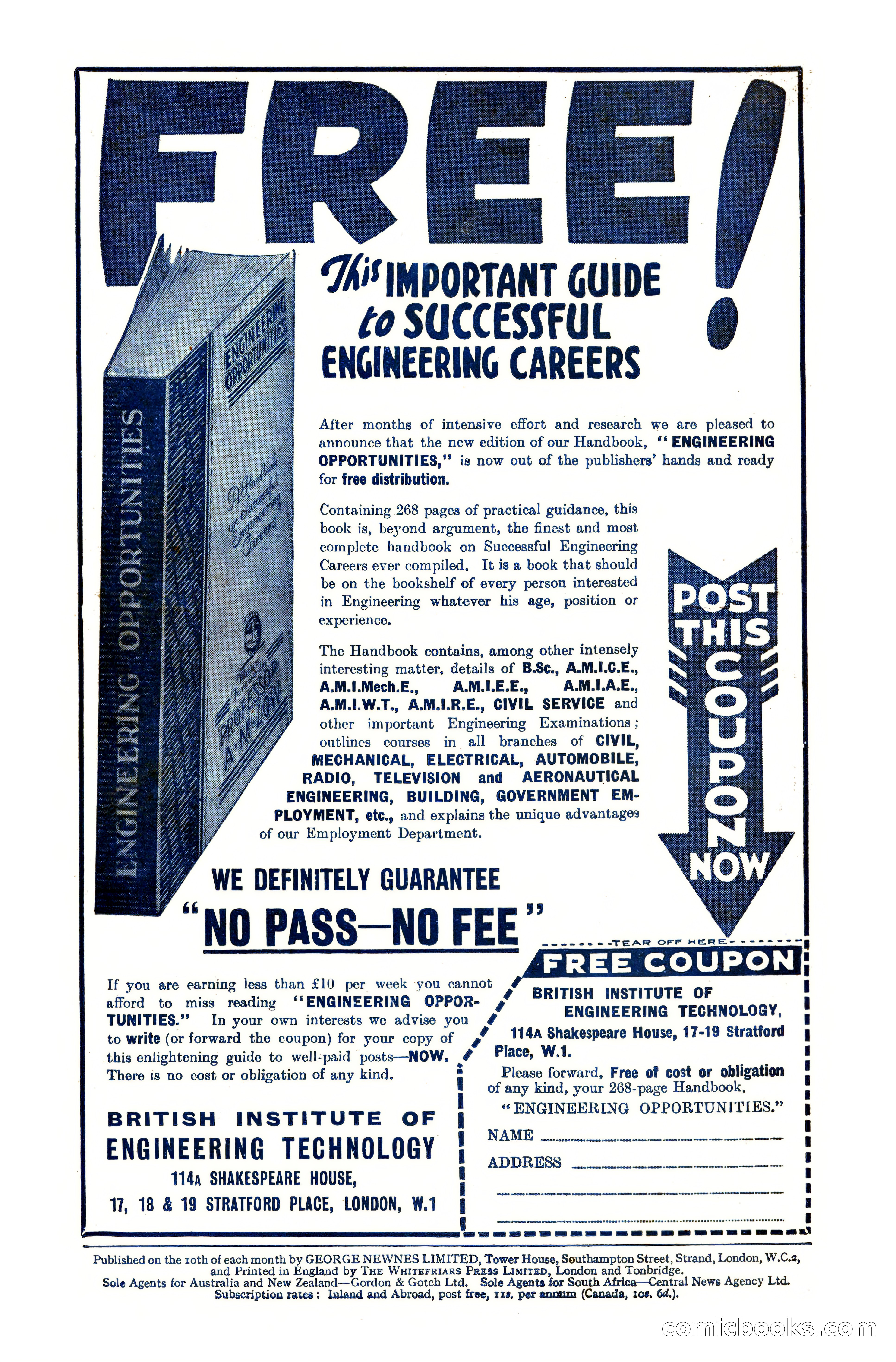Air Stories, March 1939 — page 100 of 100