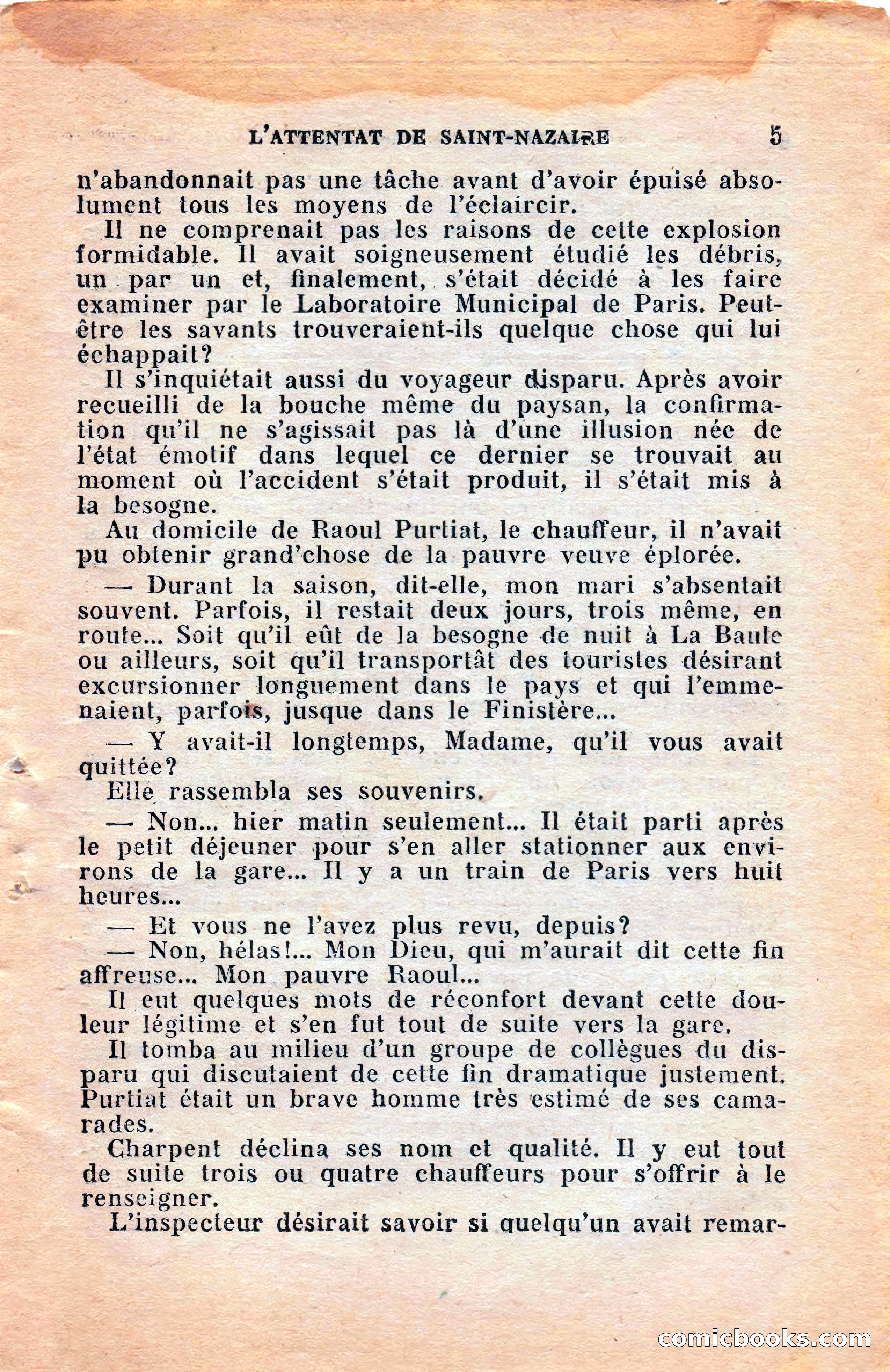 L'Attentat de Saint-Nazaire — page 7 of 68