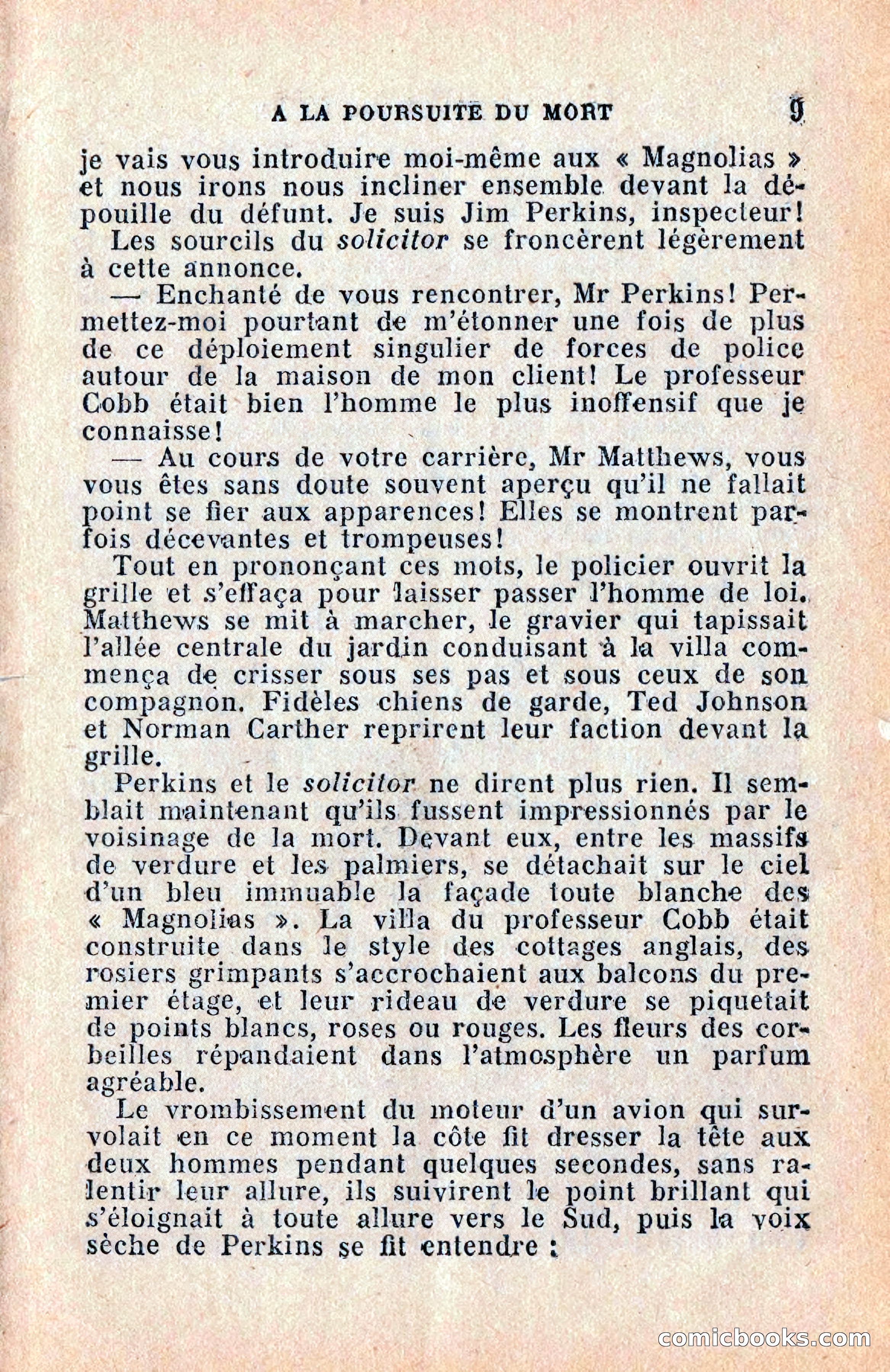 Le Petit Roman Policier Complet: À la Poursuite du Mort — page 11 of 36