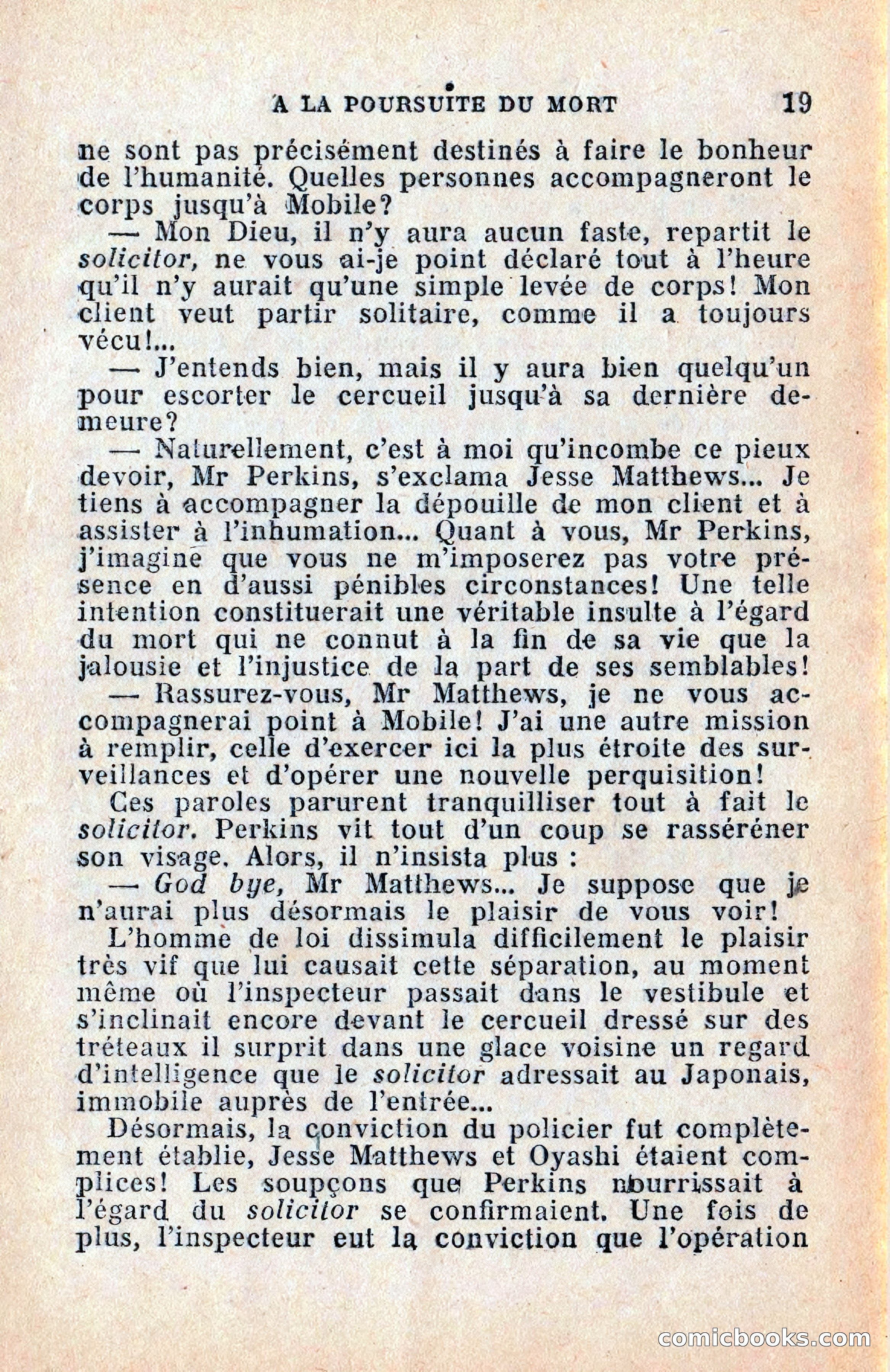 Le Petit Roman Policier Complet: À la Poursuite du Mort — page 21 of 36