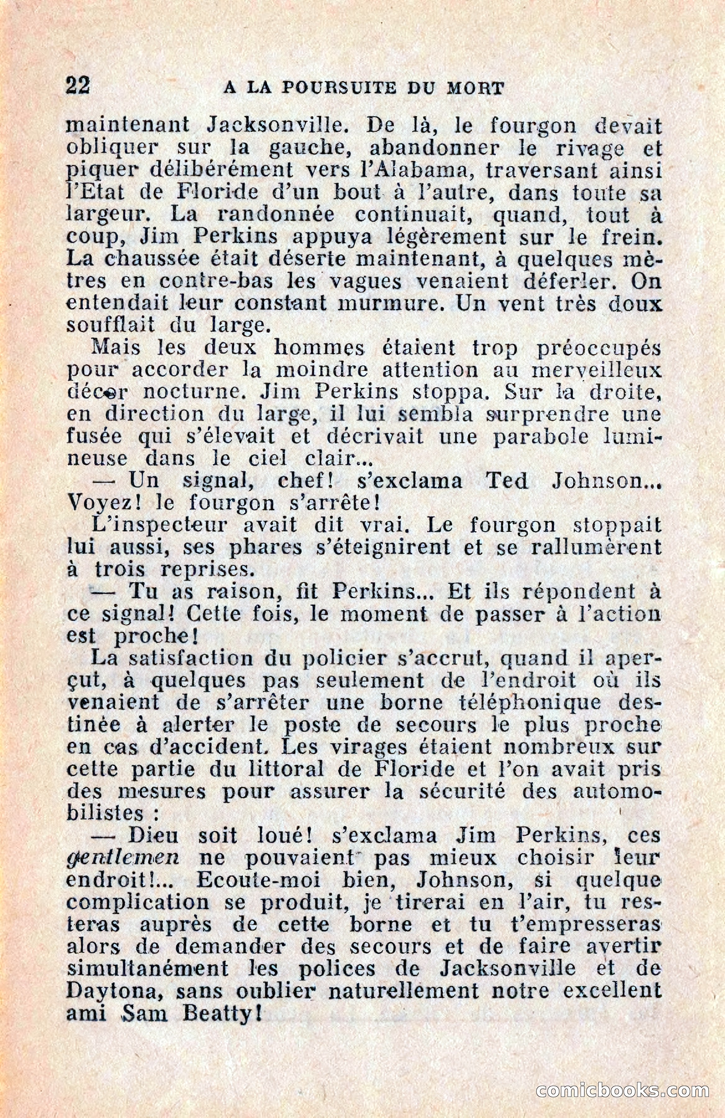 Le Petit Roman Policier Complet: À la Poursuite du Mort — page 24 of 36