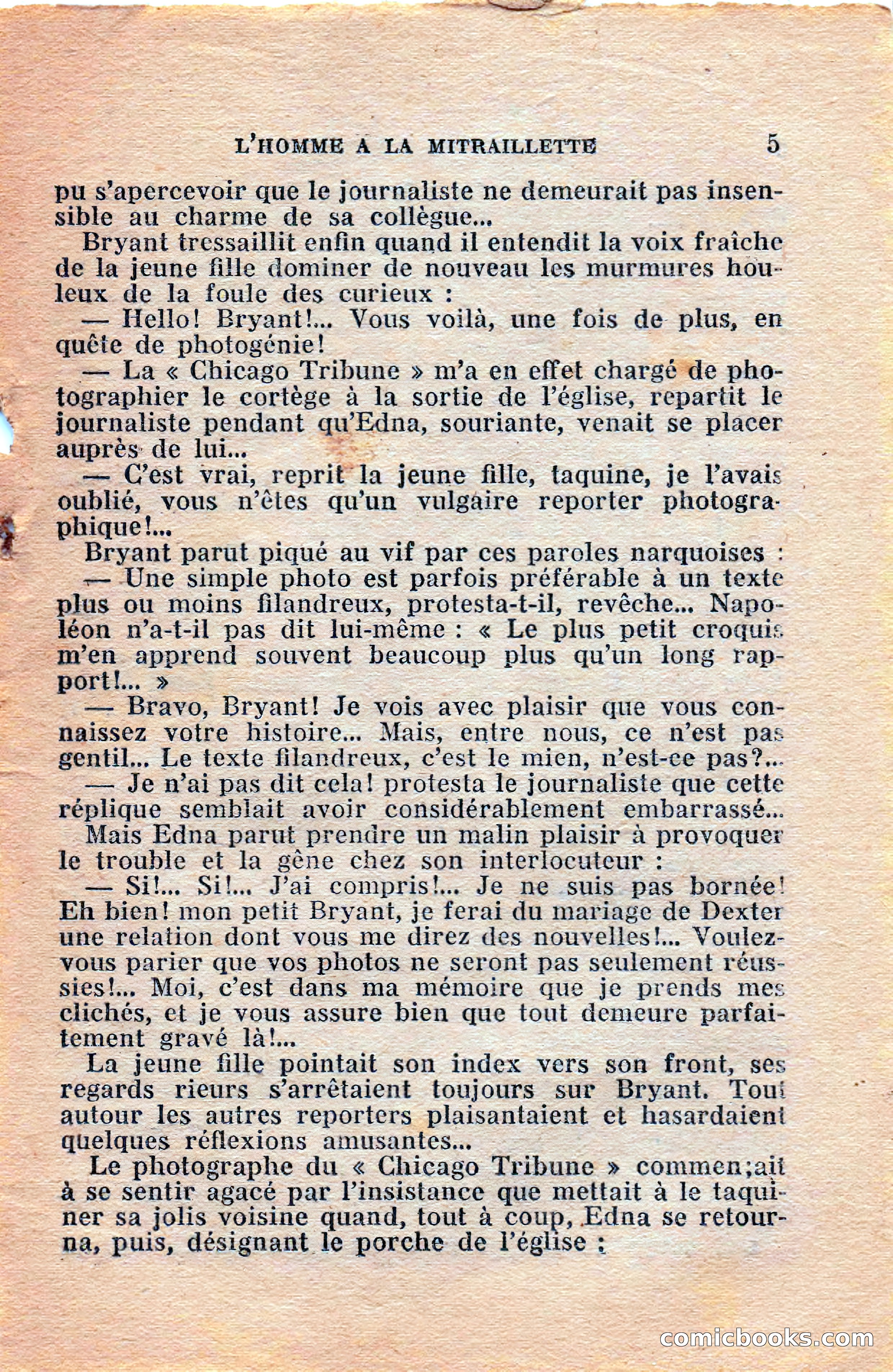L'Homme à la Mitraillette — page 7 of 68