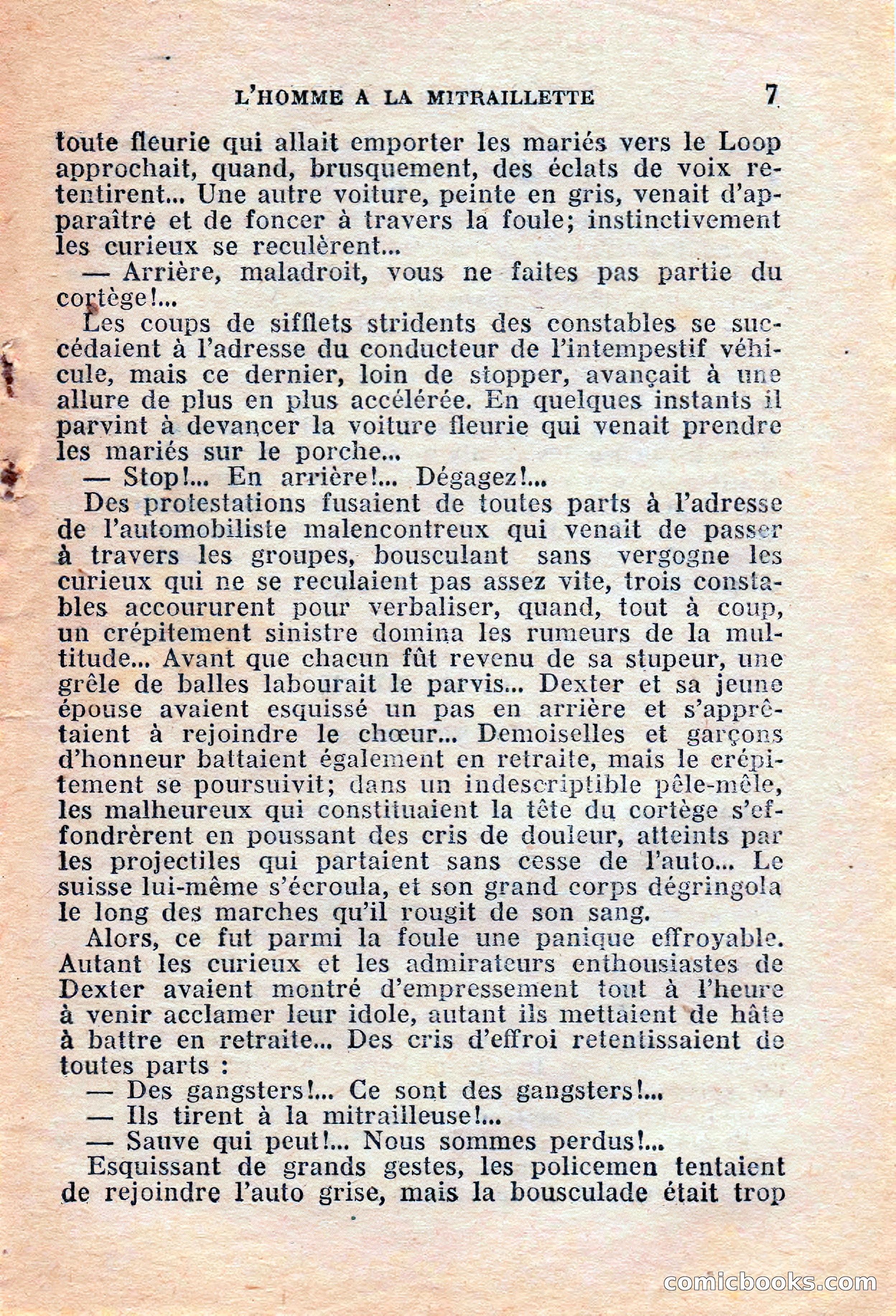 L'Homme à la Mitraillette — page 9 of 68