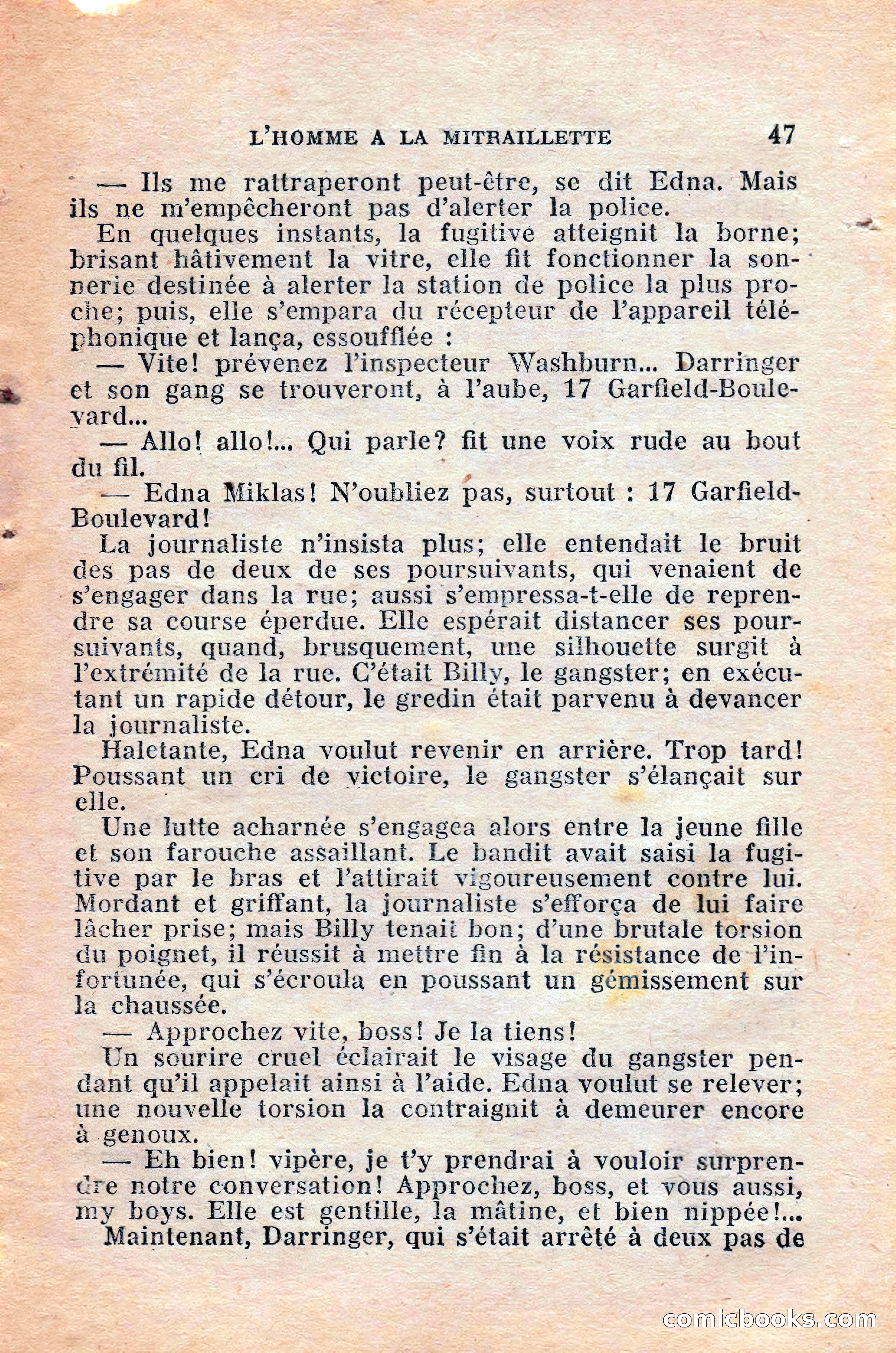 L'Homme à la Mitraillette — page 49 of 68