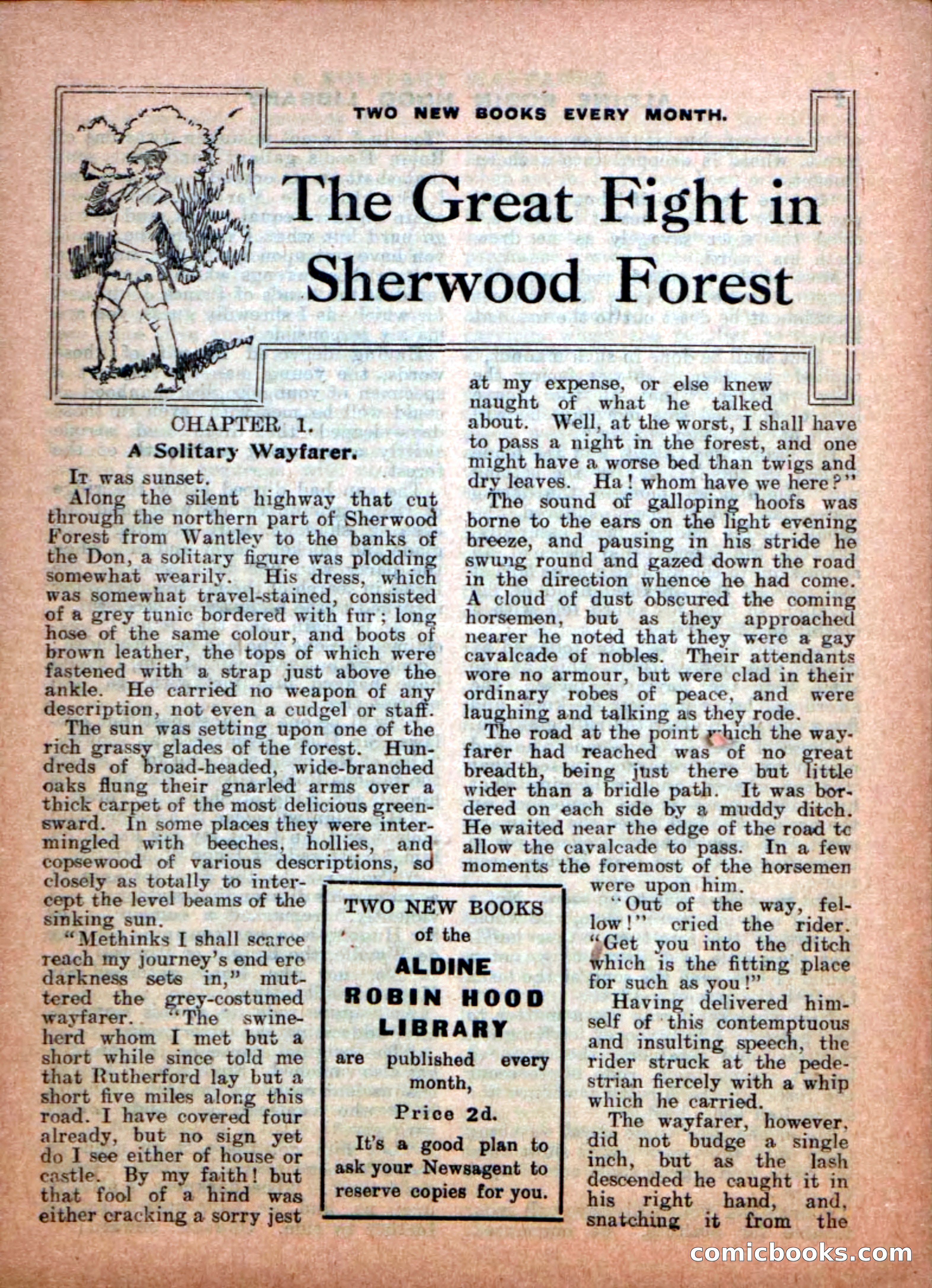 The Great Fight in Sherwood Forest — page 3 of 34