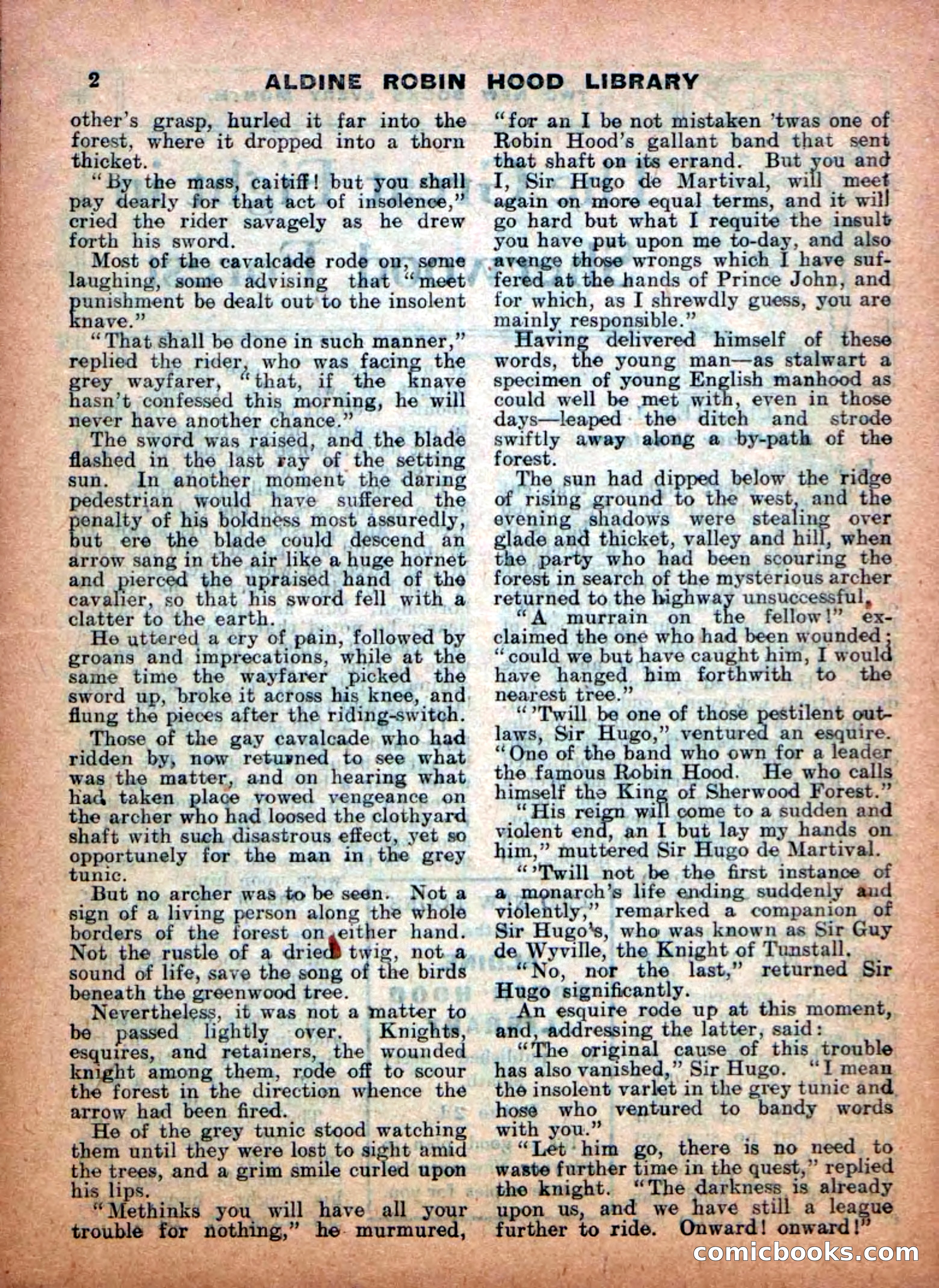 The Great Fight in Sherwood Forest — page 4 of 34