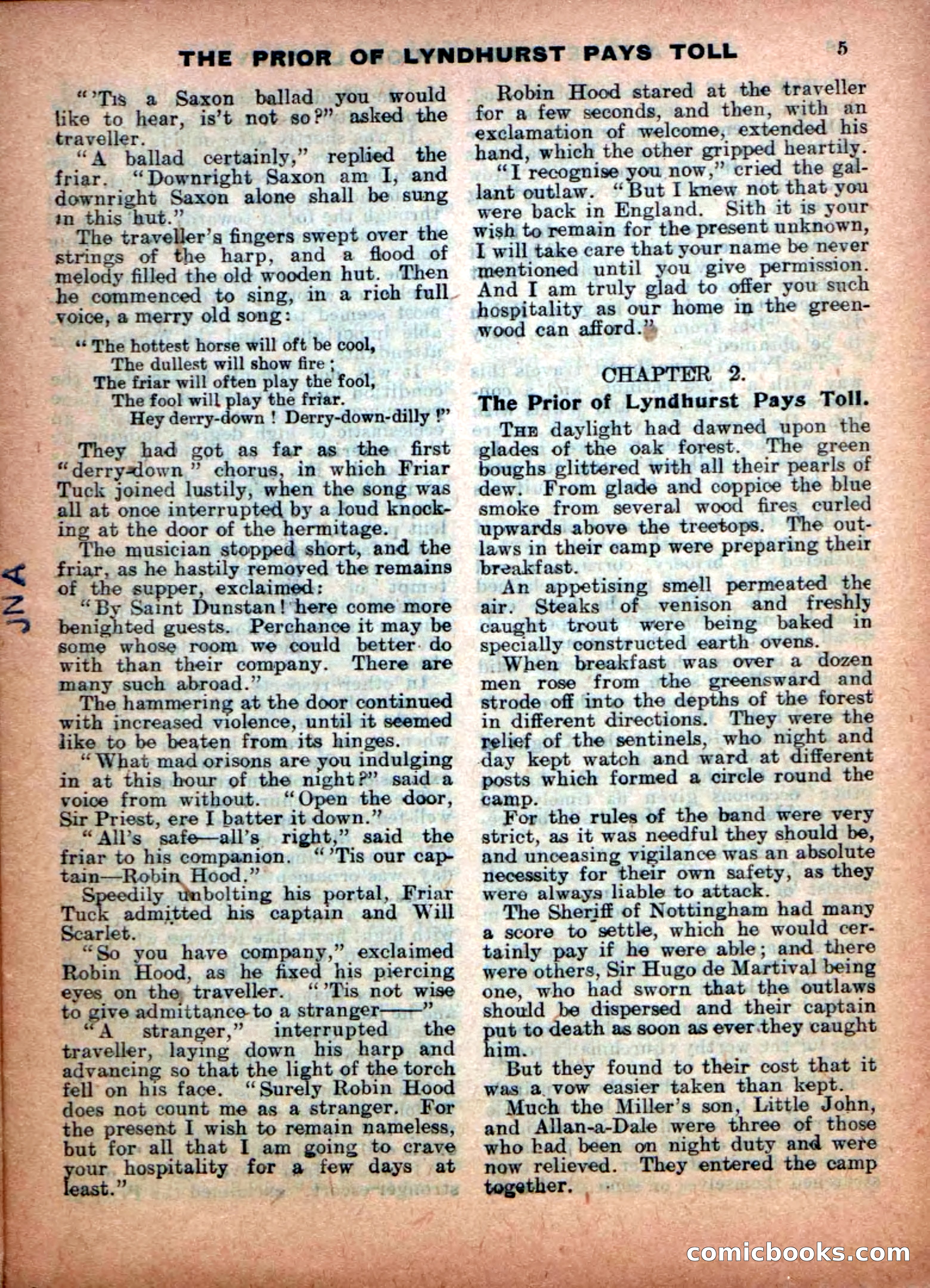 The Great Fight in Sherwood Forest — page 7 of 34
