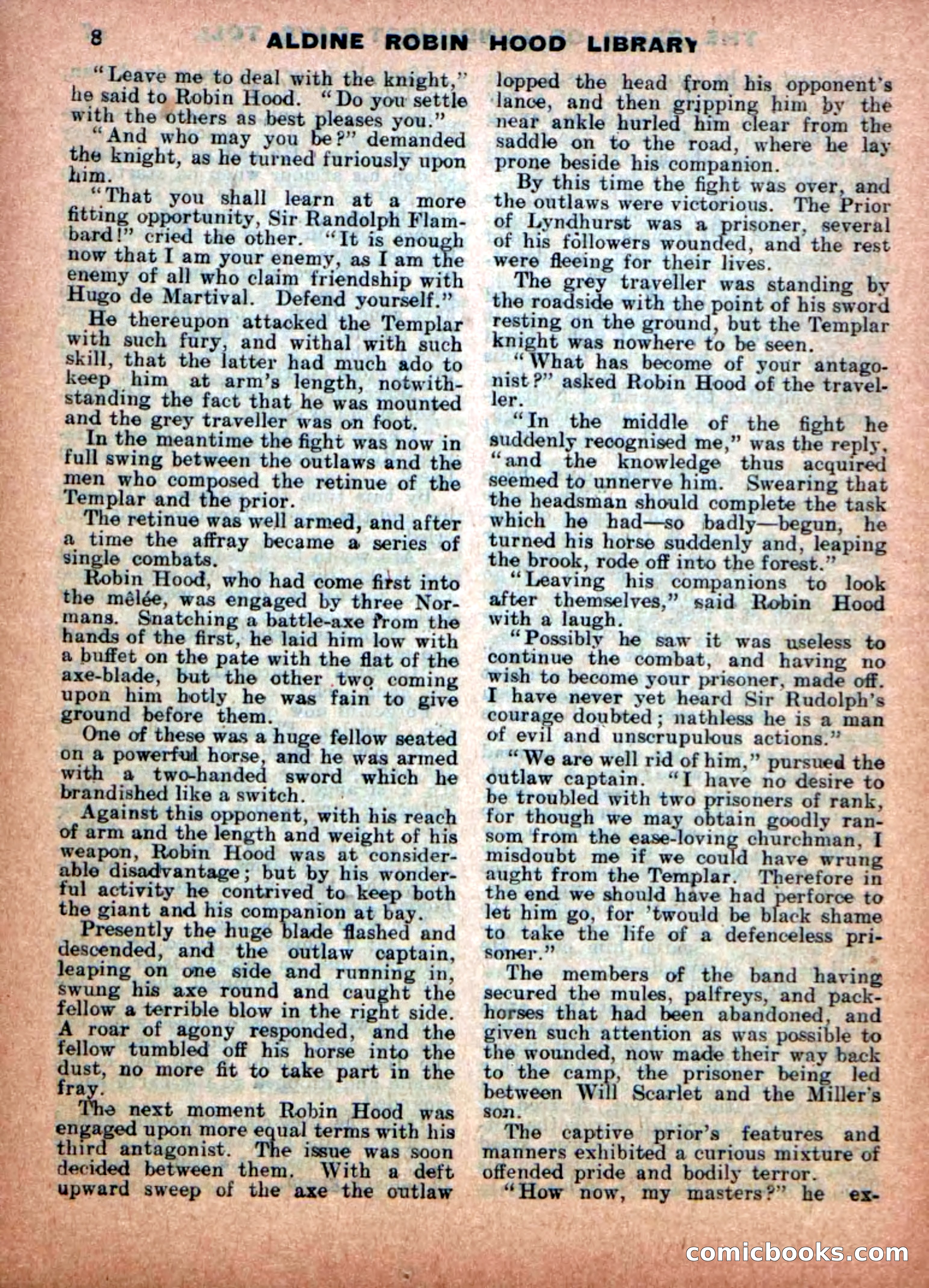 The Great Fight in Sherwood Forest — page 10 of 34