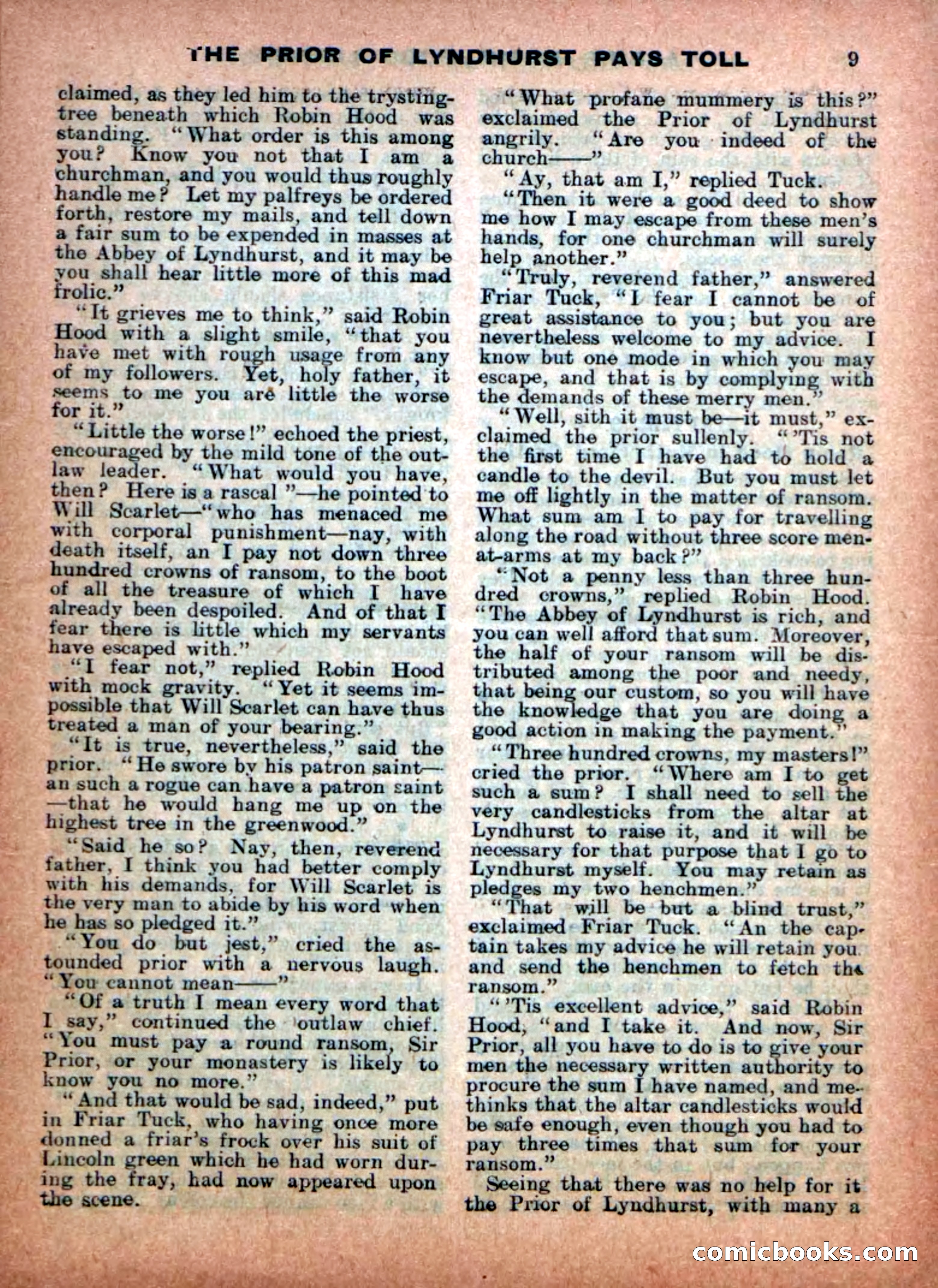 The Great Fight in Sherwood Forest — page 11 of 34