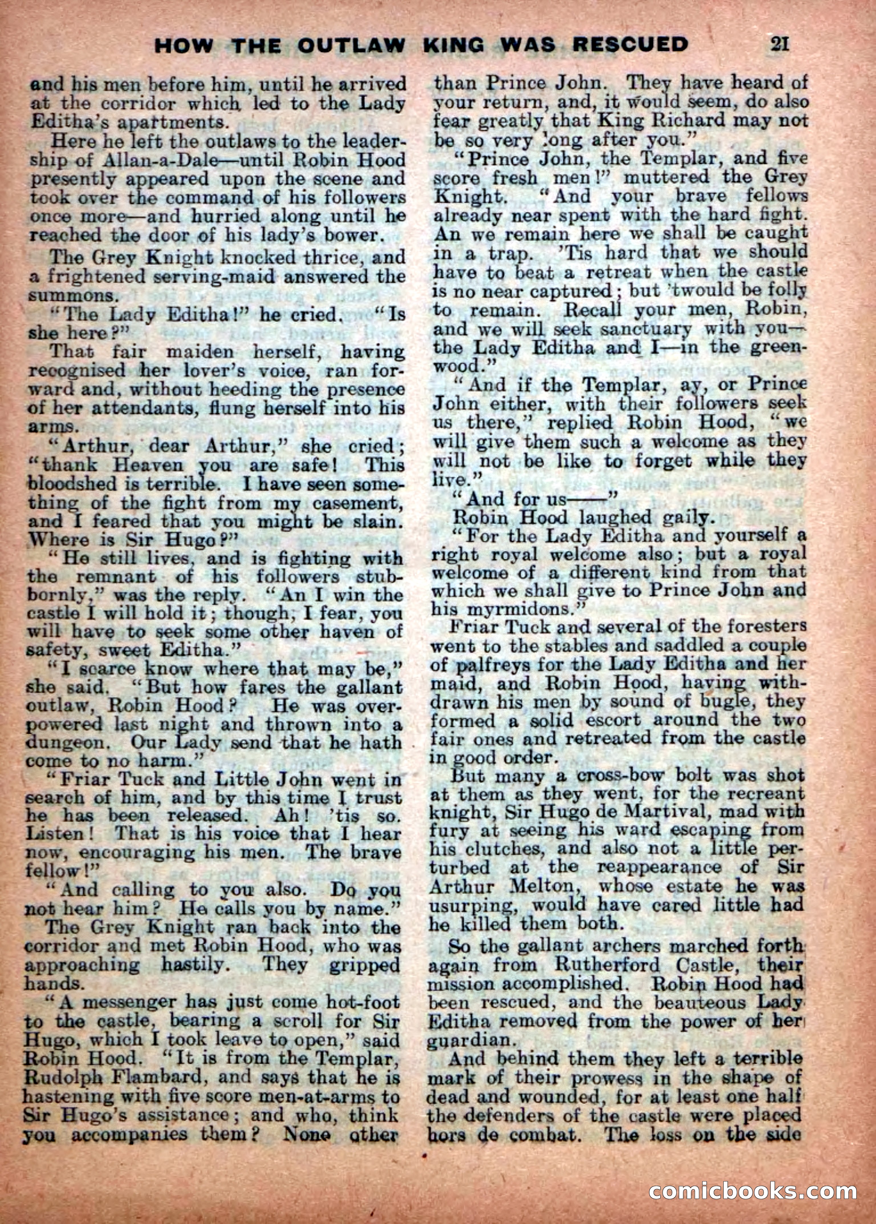 The Great Fight in Sherwood Forest — page 23 of 34