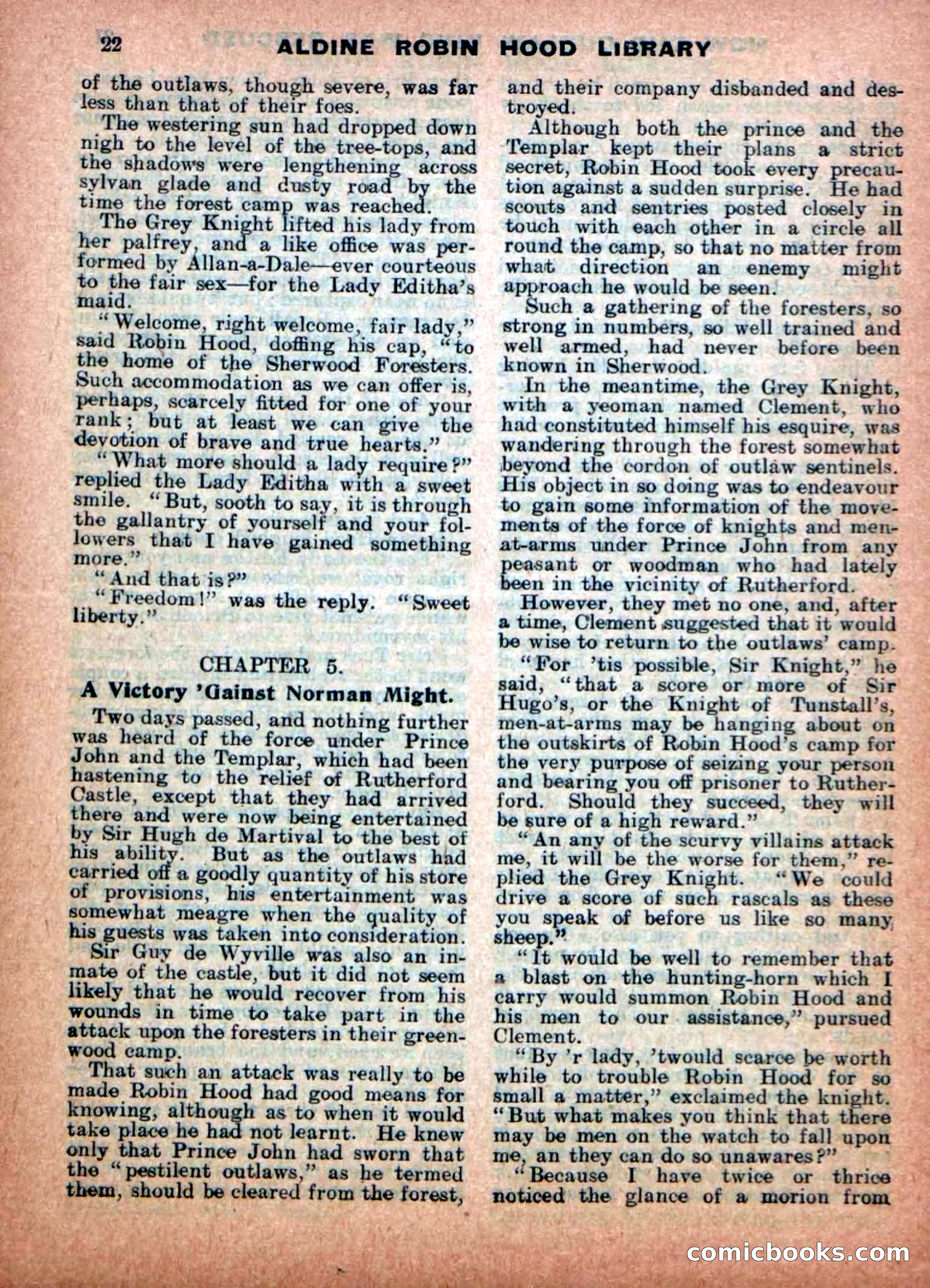 The Great Fight in Sherwood Forest — page 24 of 34