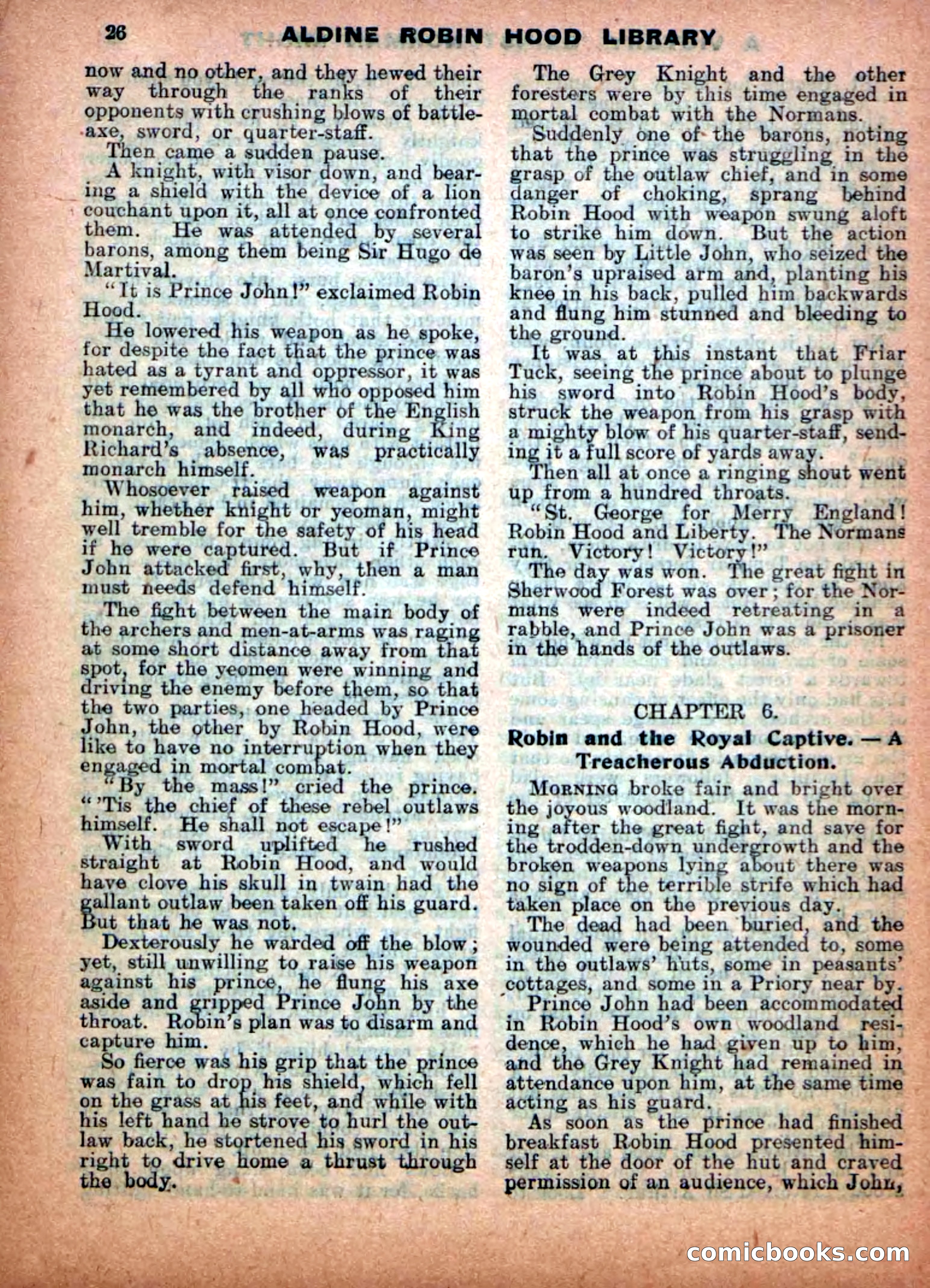 The Great Fight in Sherwood Forest — page 28 of 34