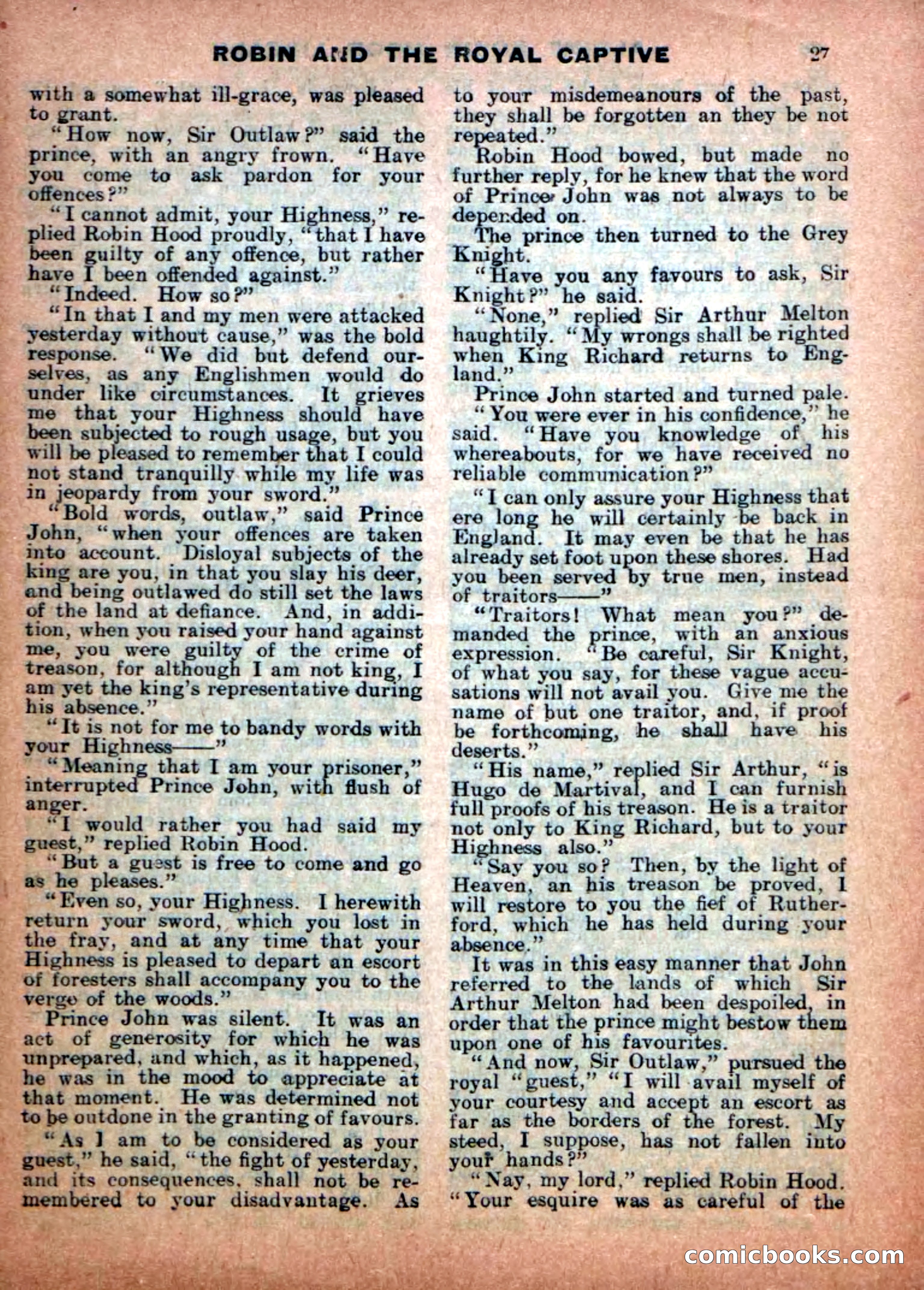 The Great Fight in Sherwood Forest — page 29 of 34
