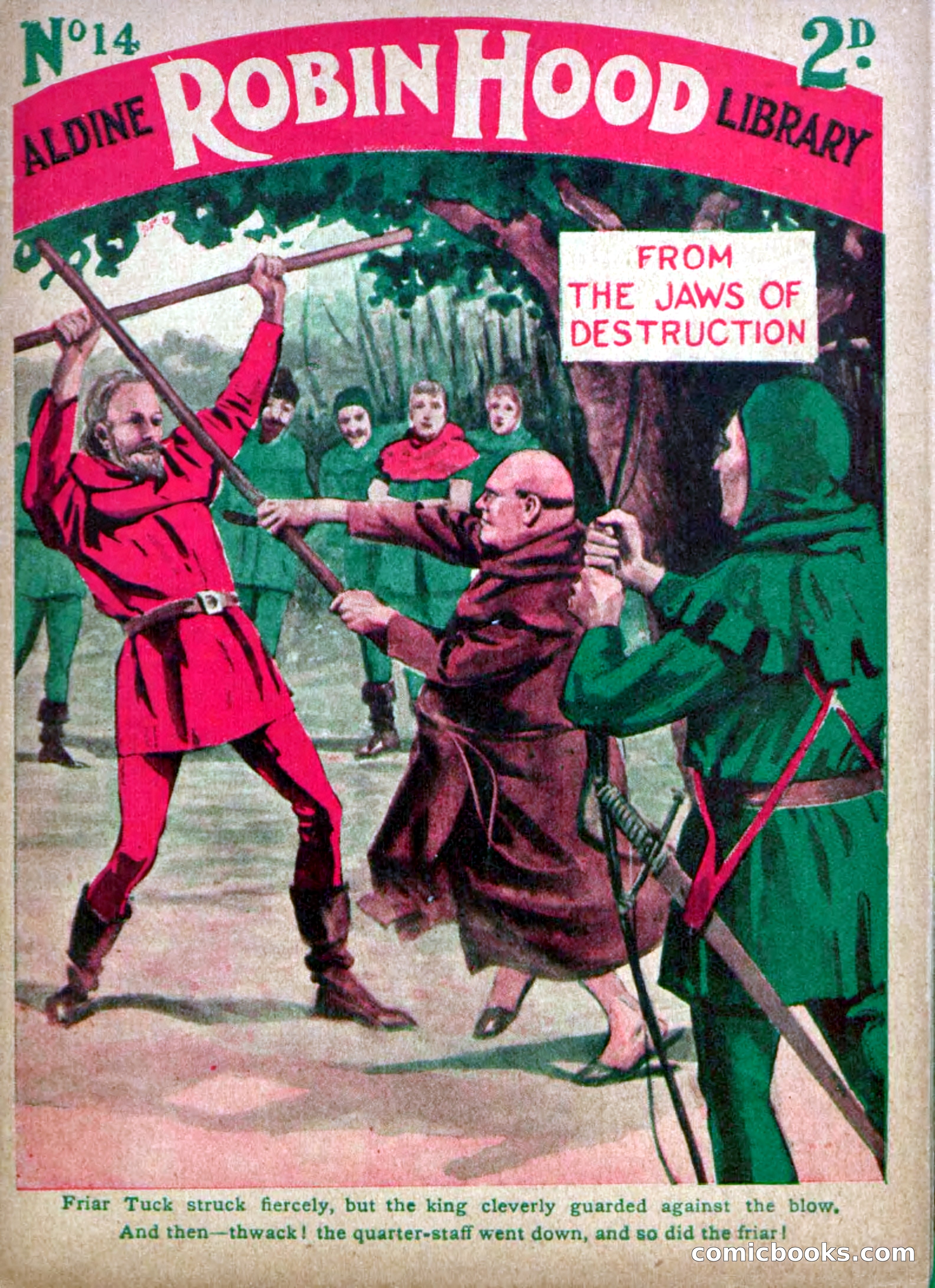 Aldine Robin Hood Library No. 14 — page 1 of 34