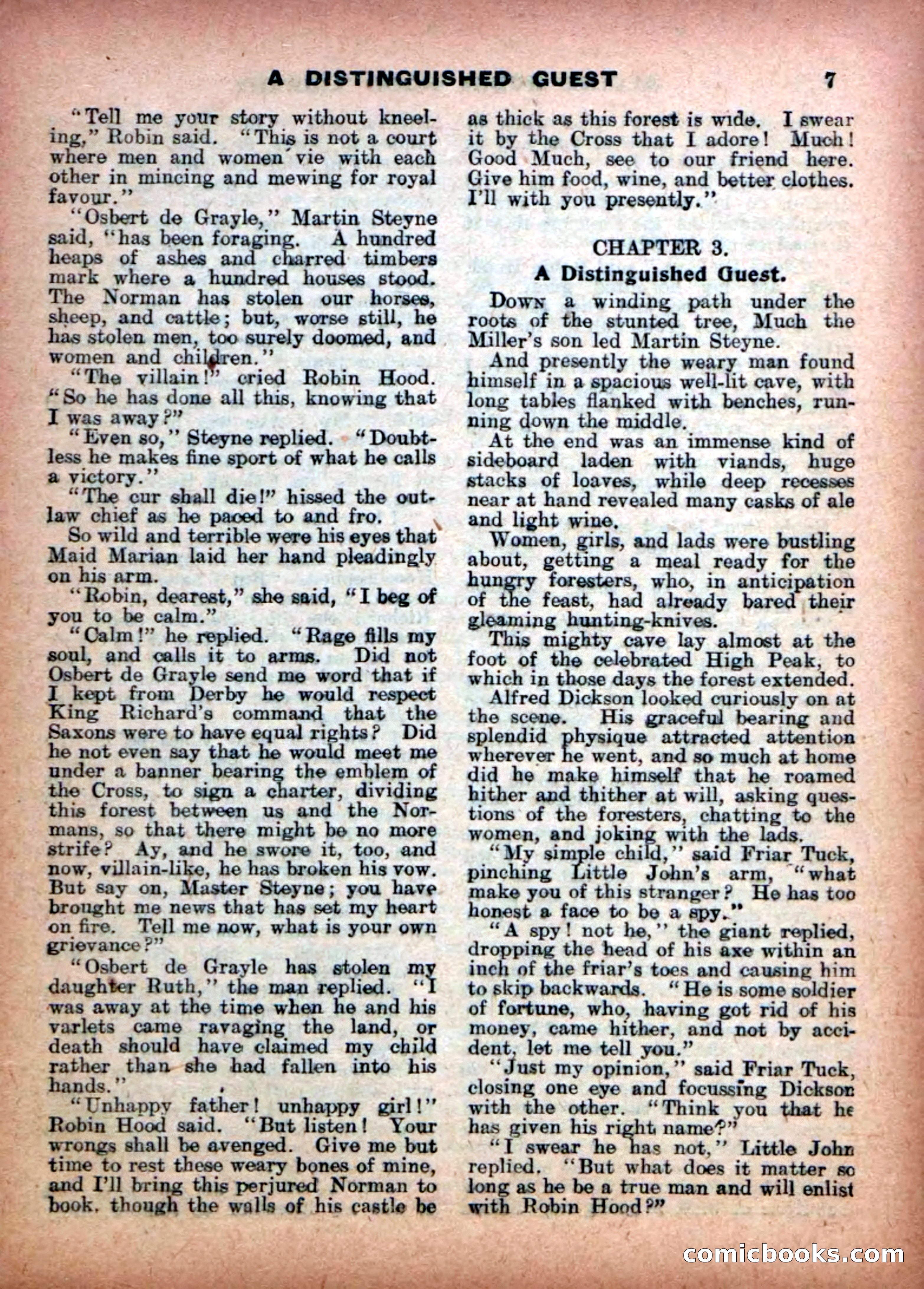 Aldine Robin Hood Library No. 14 — page 9 of 34