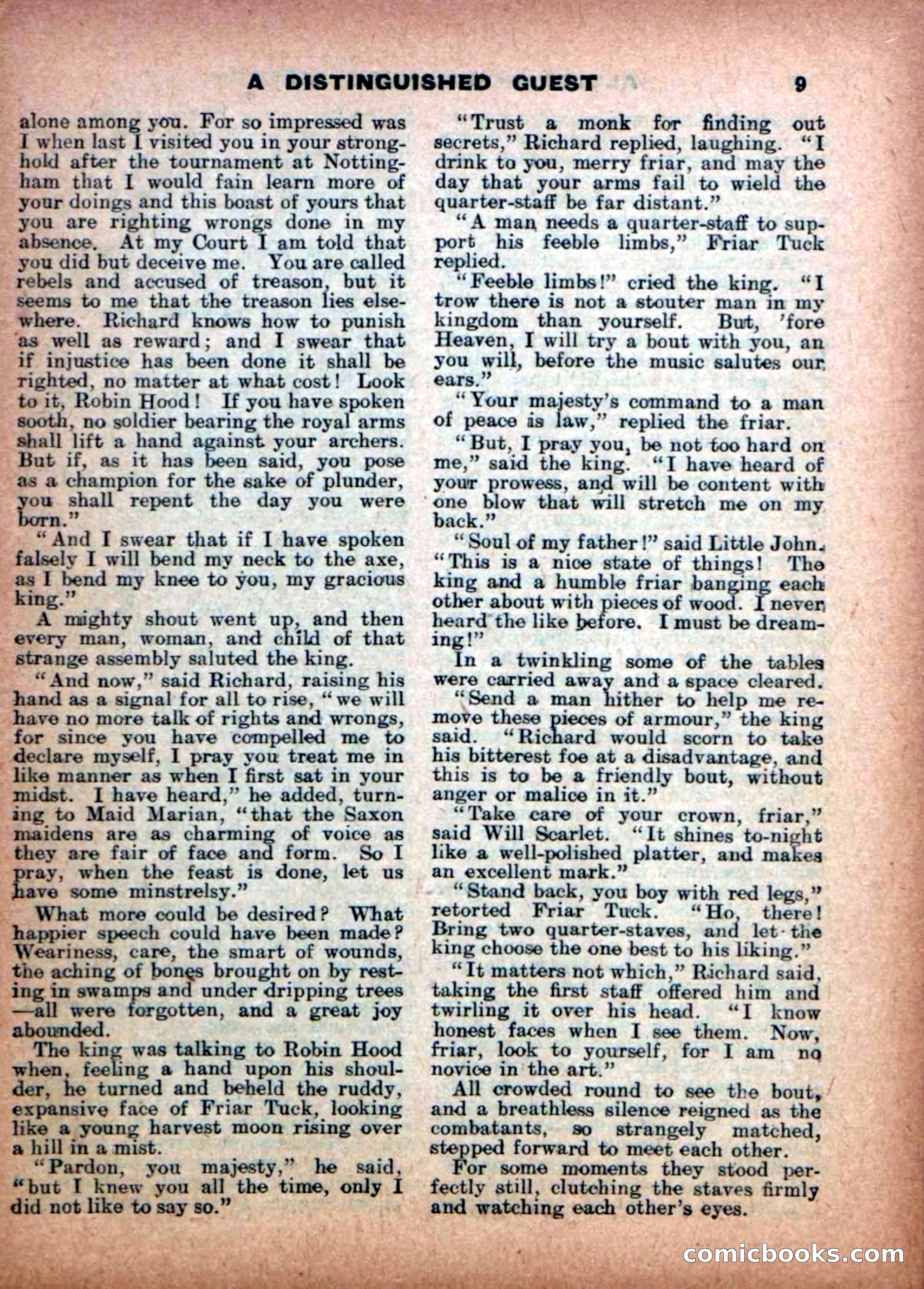 Aldine Robin Hood Library No. 14 — page 11 of 34