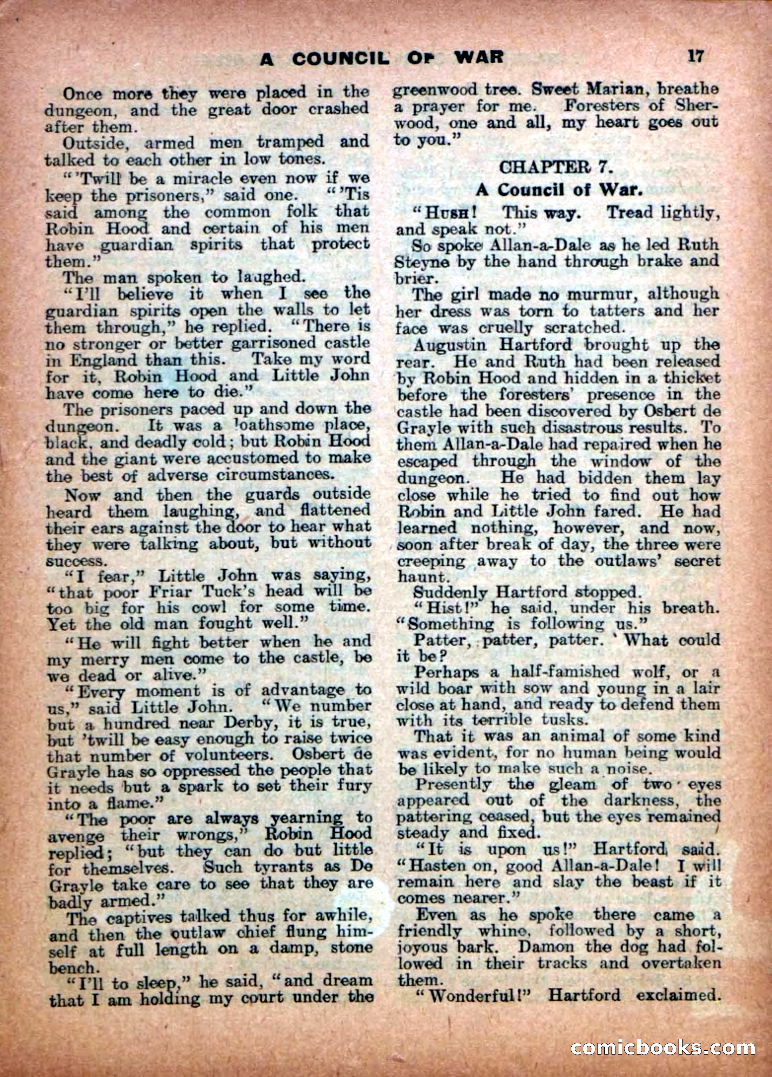 Aldine Robin Hood Library No. 14 — page 17 of 34