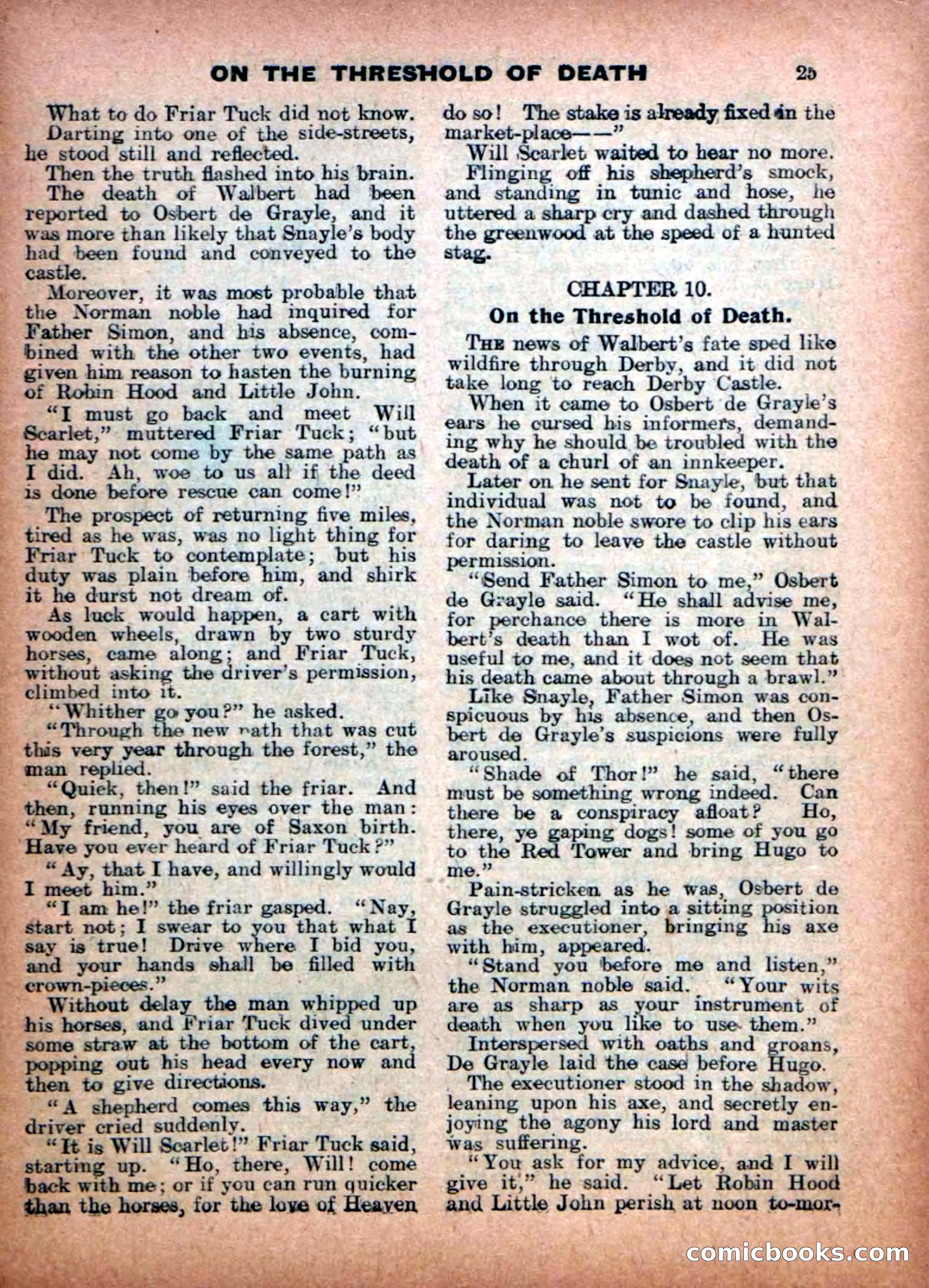 Aldine Robin Hood Library No. 14 — page 25 of 34