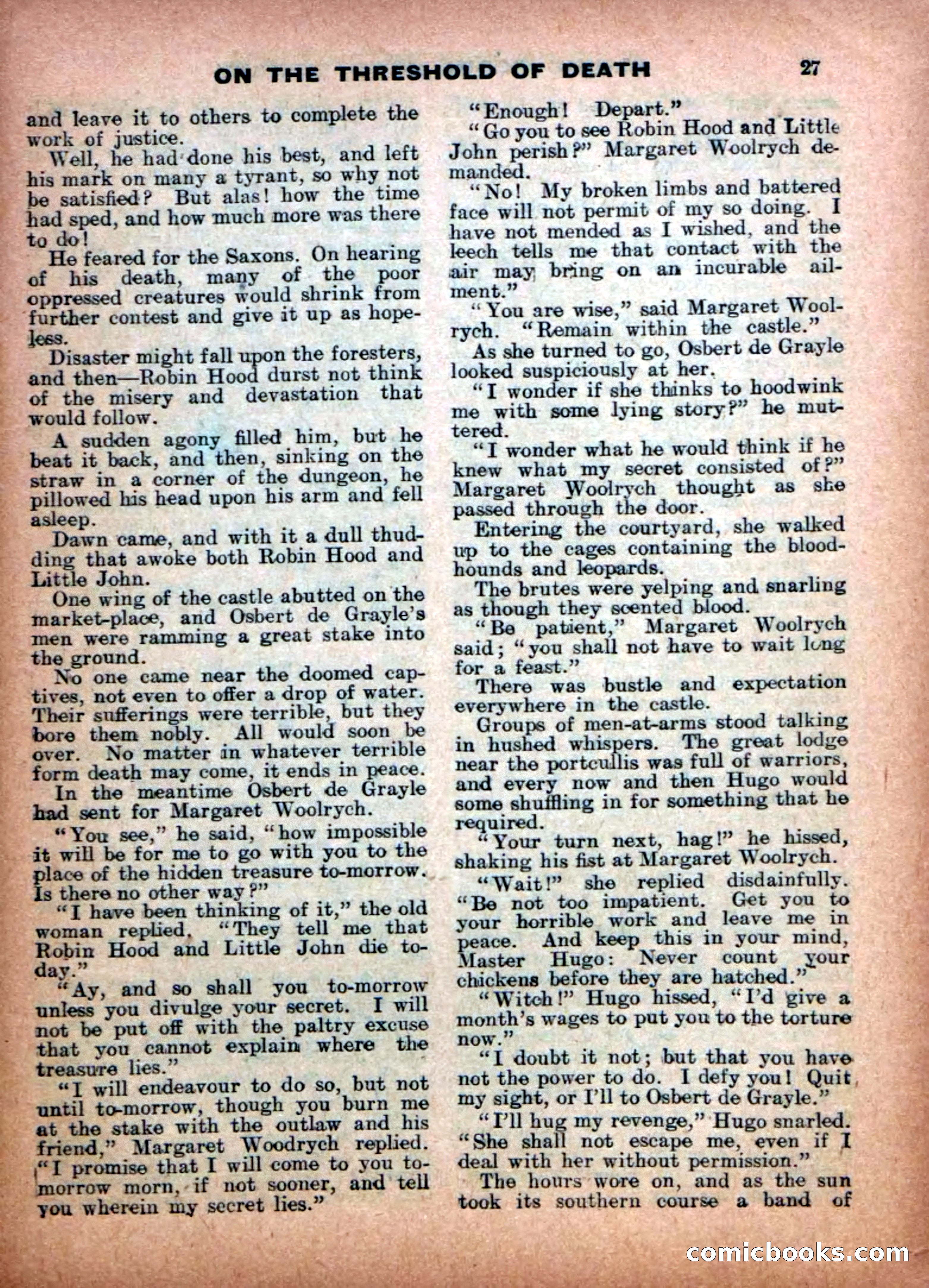 Aldine Robin Hood Library No. 14 — page 27 of 34