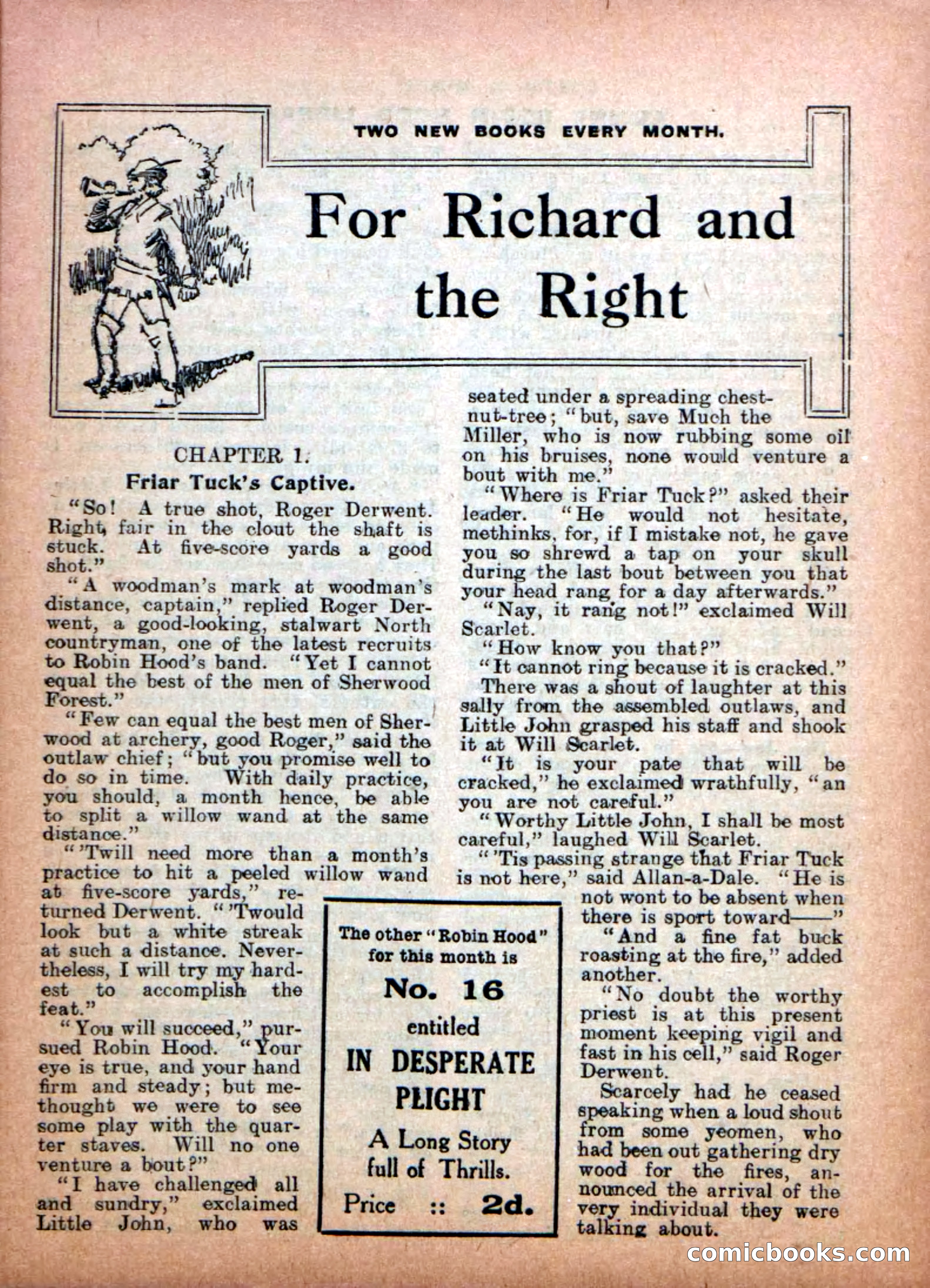 Robin Hood Library No. 15 — page 3 of 34
