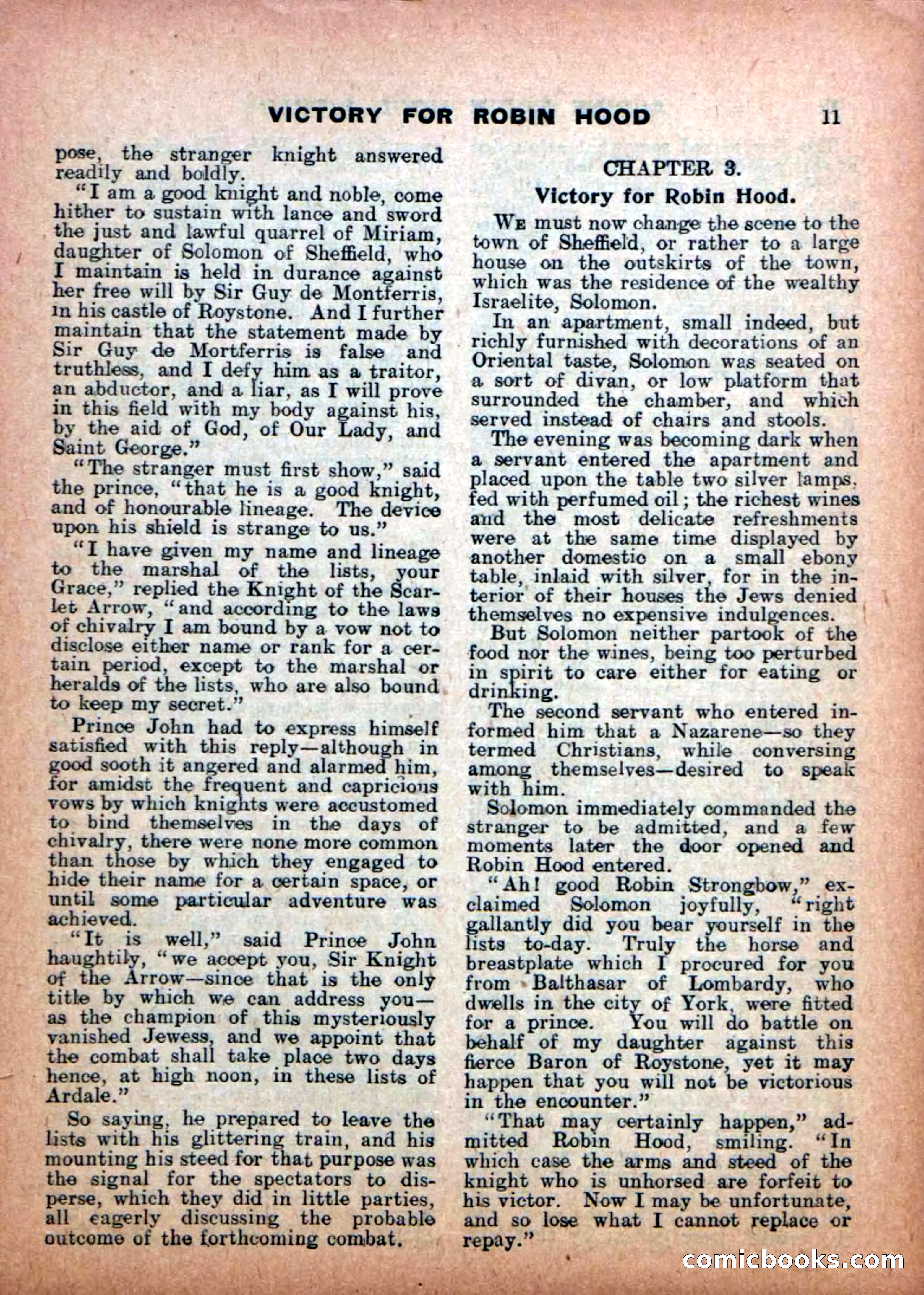 Robin Hood Library No. 15 — page 13 of 34