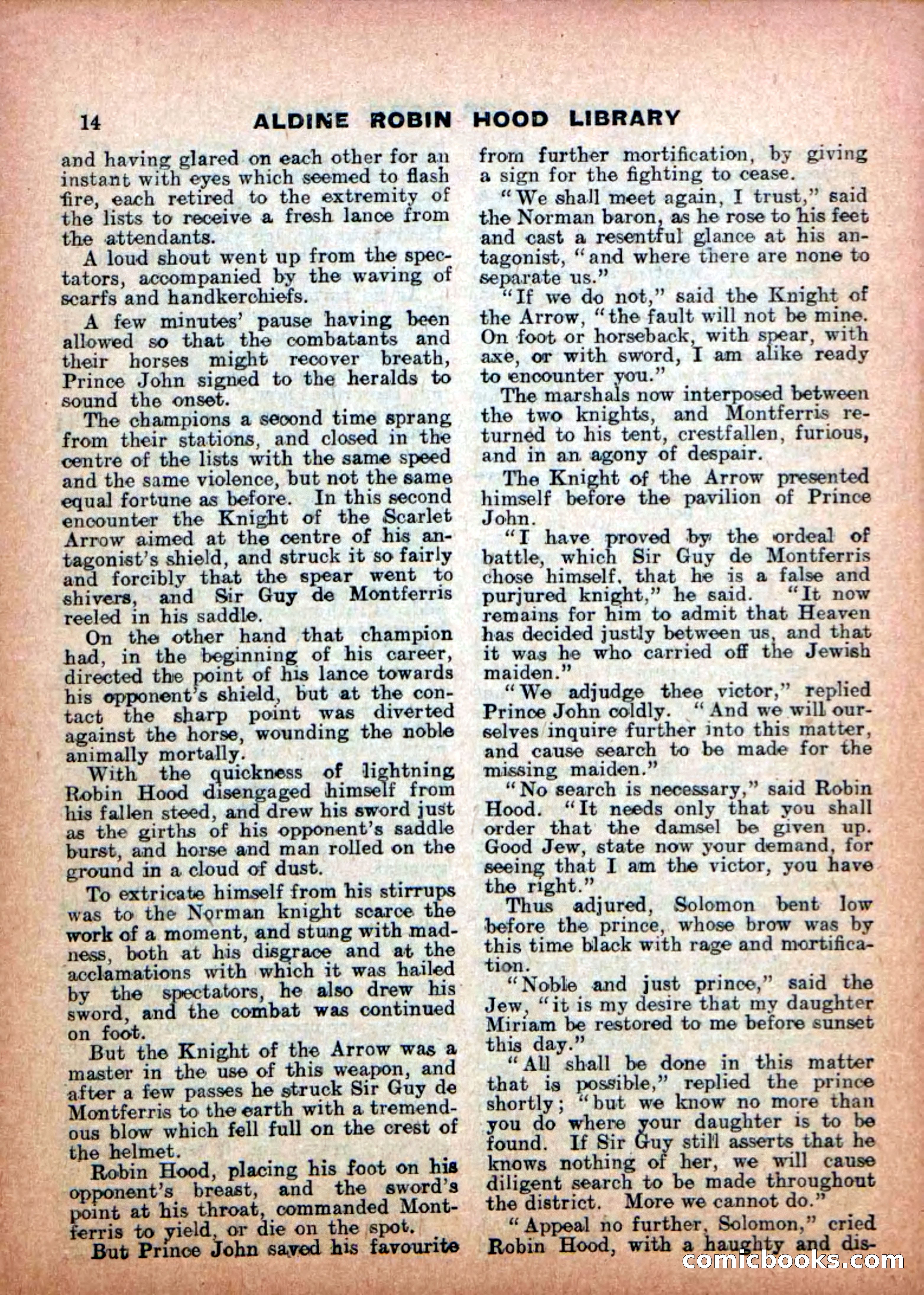 Robin Hood Library No. 15 — page 16 of 34
