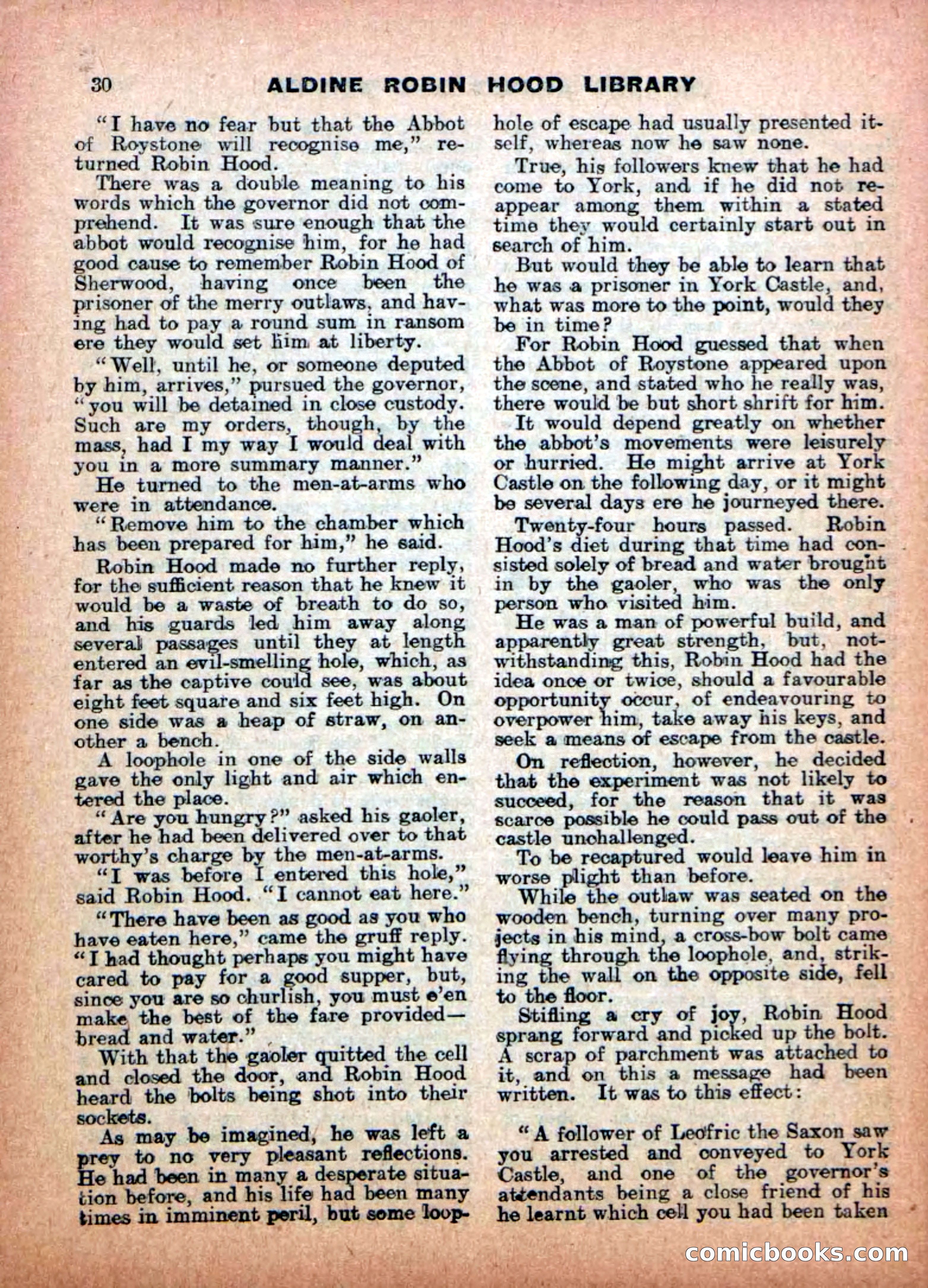 Robin Hood Library No. 15 — page 30 of 34