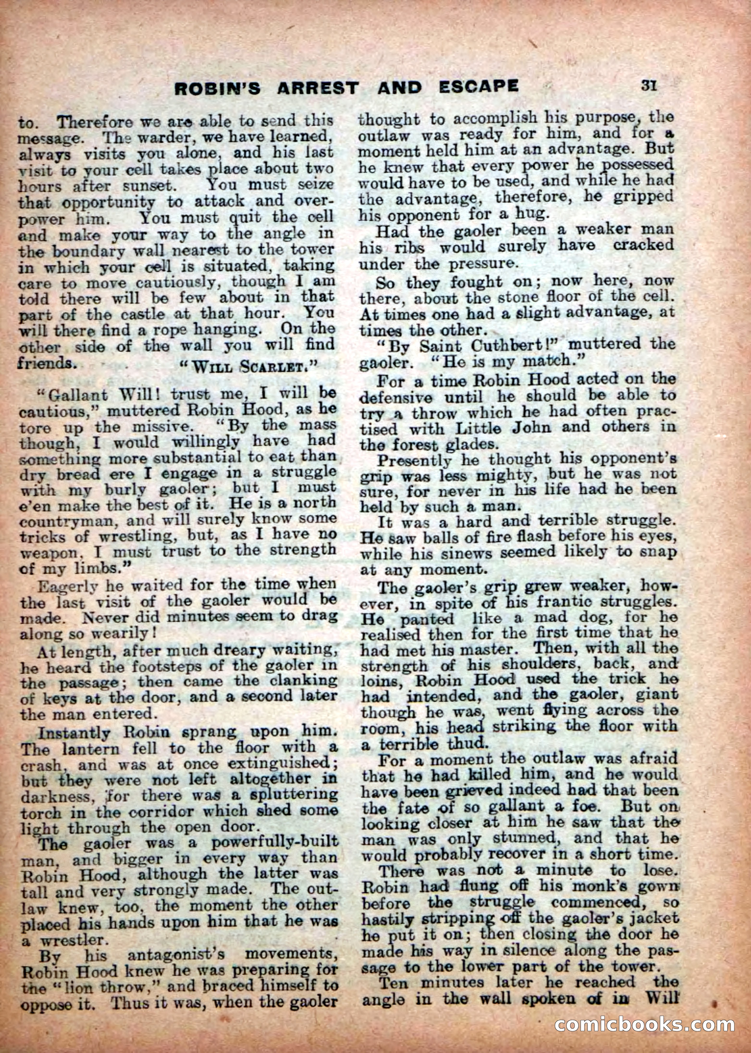 Robin Hood Library No. 15 — page 31 of 34