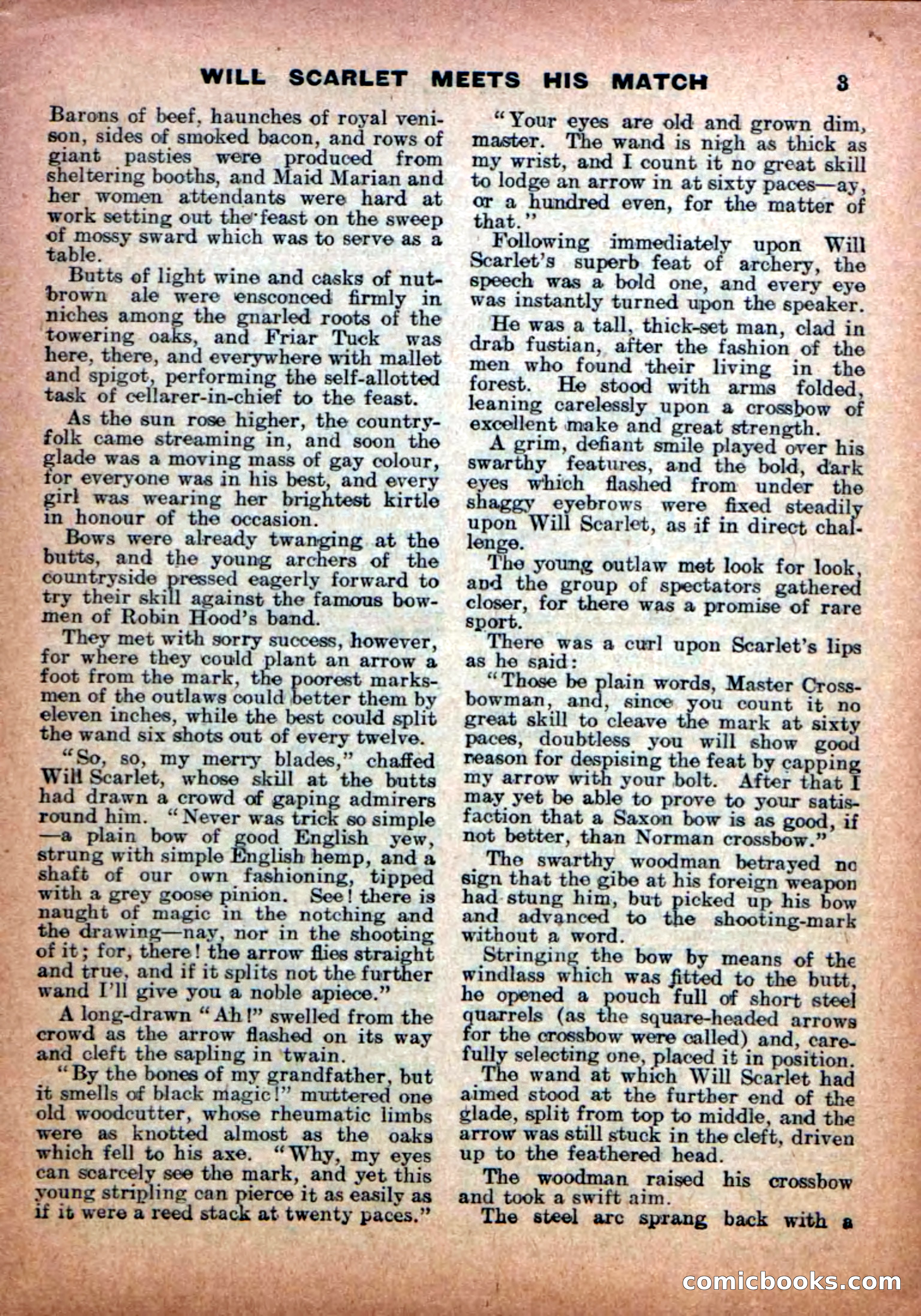 Robin Hood Library No. 16: In Desperate Plight — page 5 of 36