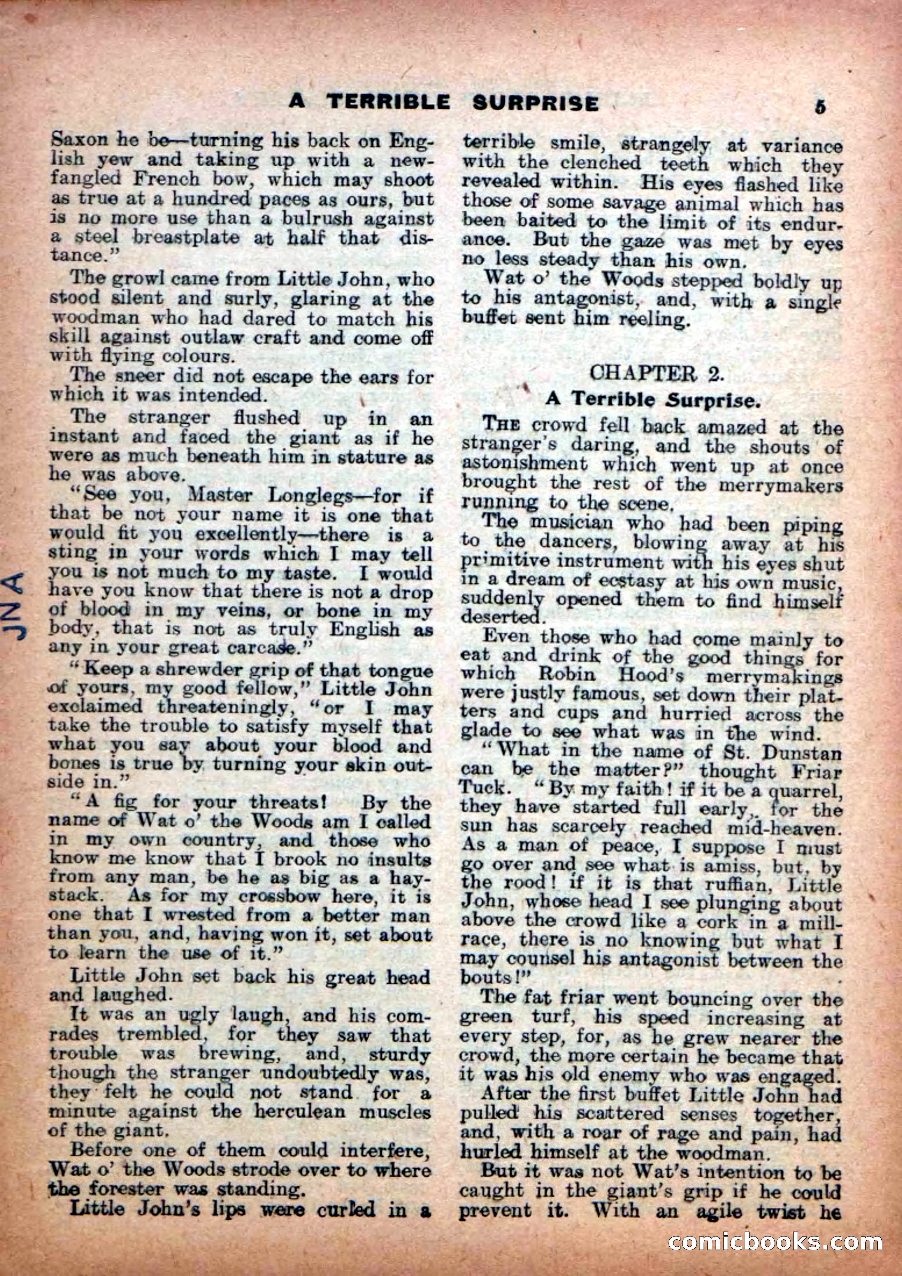 Robin Hood Library No. 16: In Desperate Plight — page 7 of 36
