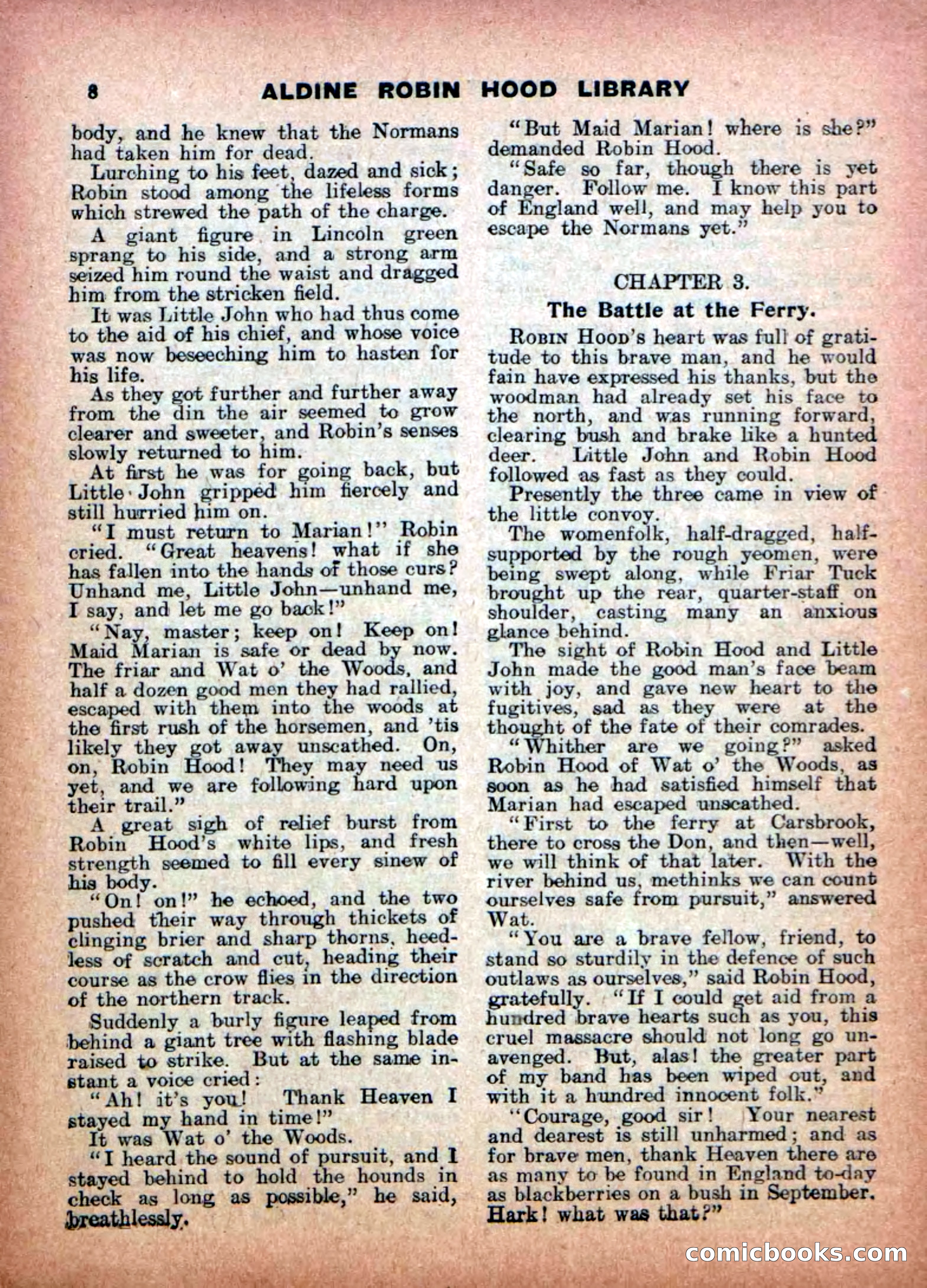Robin Hood Library No. 16: In Desperate Plight — page 10 of 36