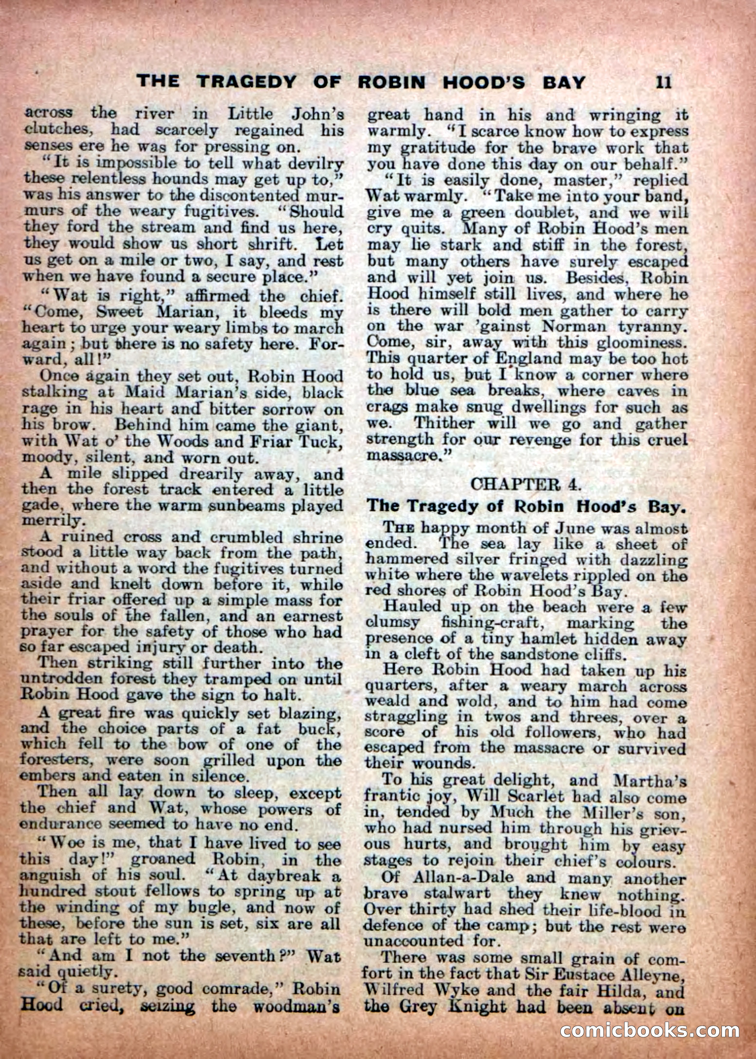 Robin Hood Library No. 16: In Desperate Plight — page 13 of 36