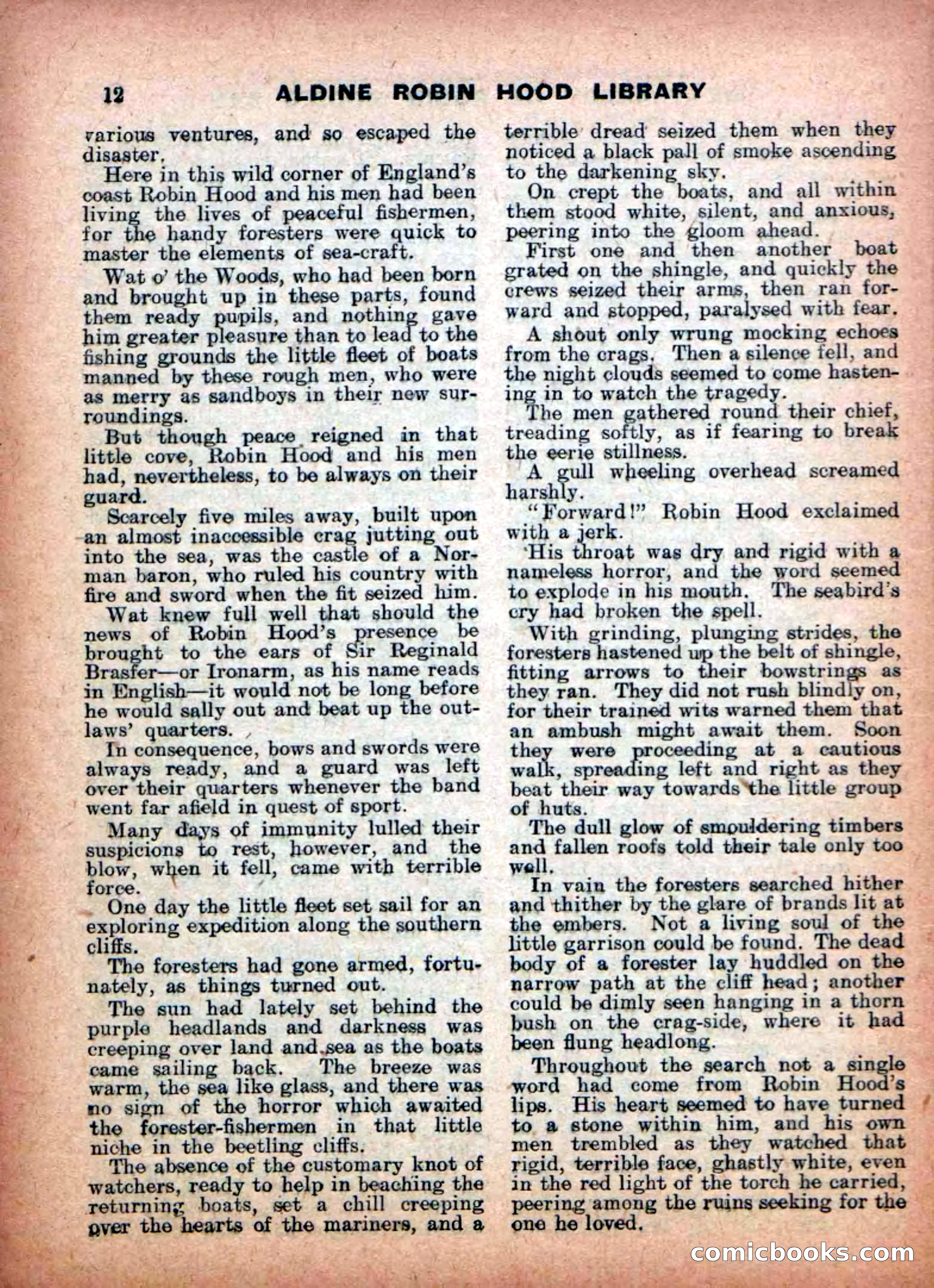 Robin Hood Library No. 16: In Desperate Plight — page 14 of 36
