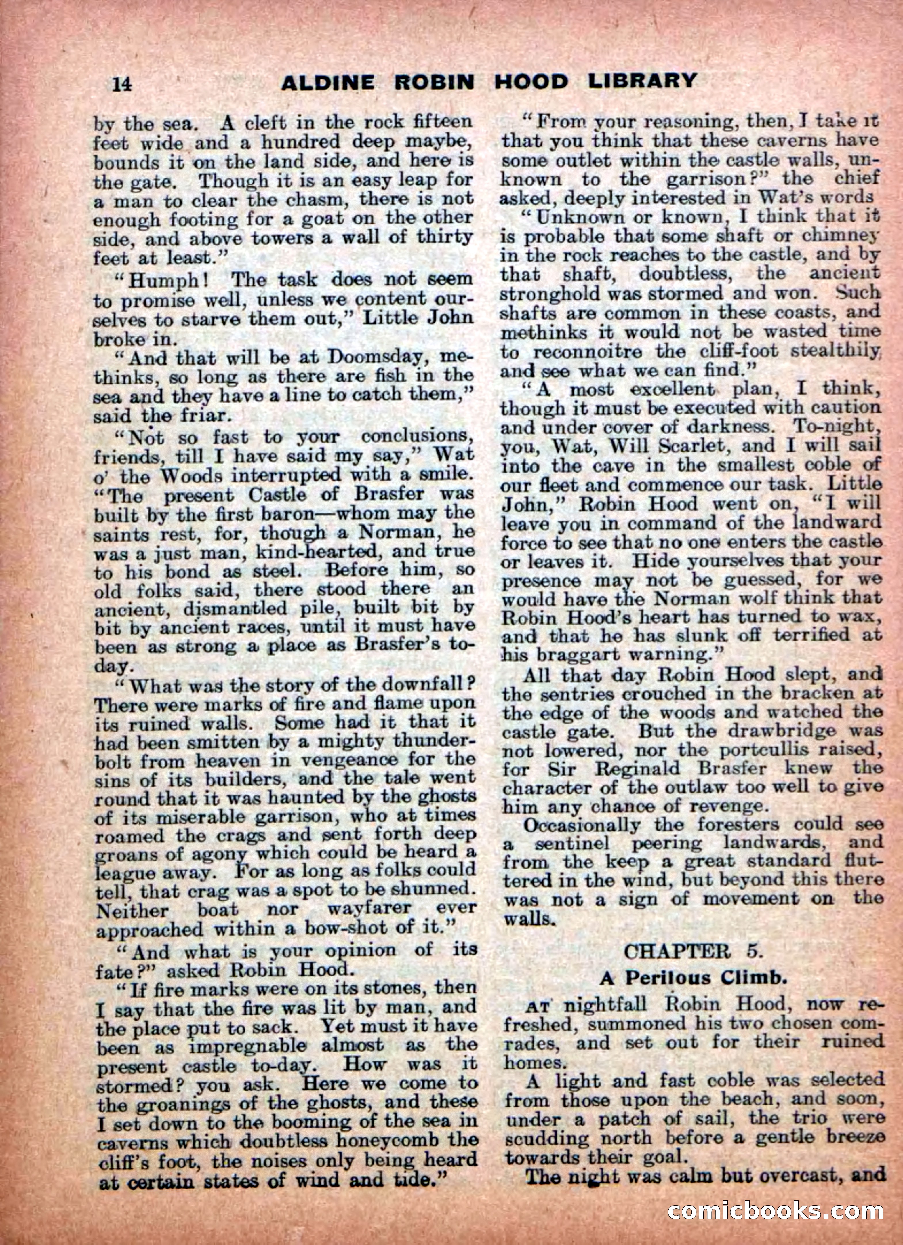 Robin Hood Library No. 16: In Desperate Plight — page 16 of 36