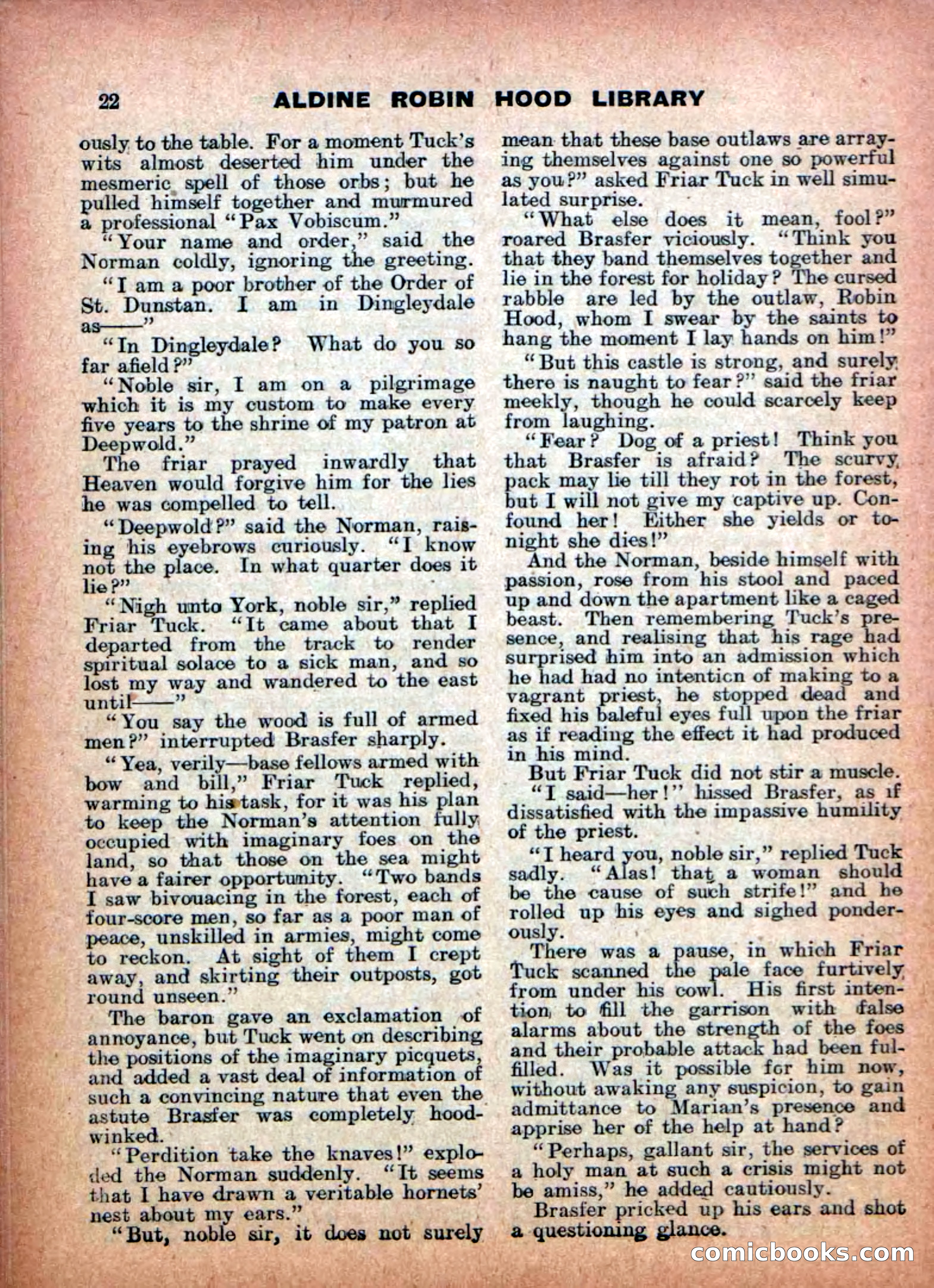 Robin Hood Library No. 16: In Desperate Plight — page 24 of 36