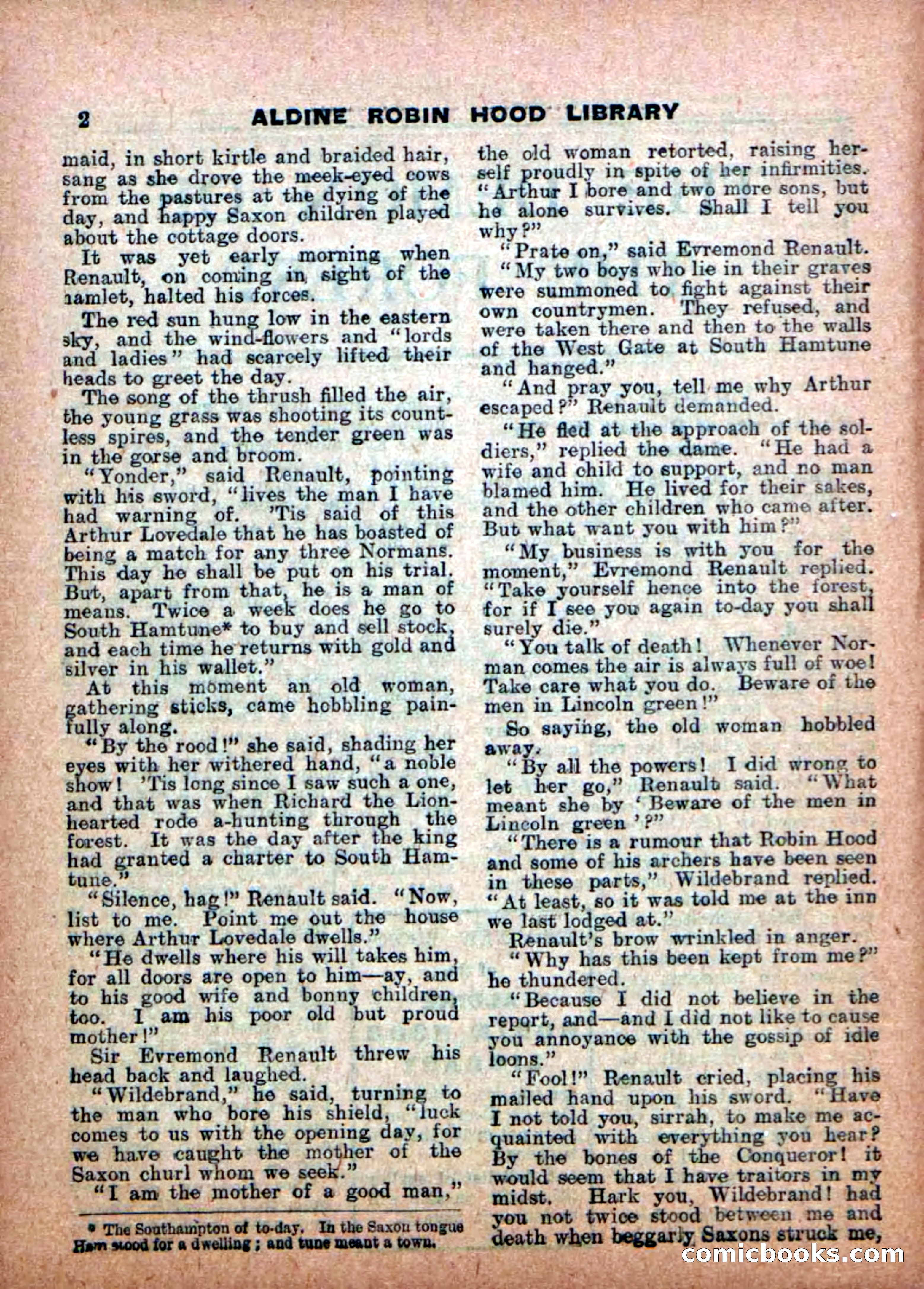 Robin Hood Library No. 17: The Demon of the Forest — page 4 of 36