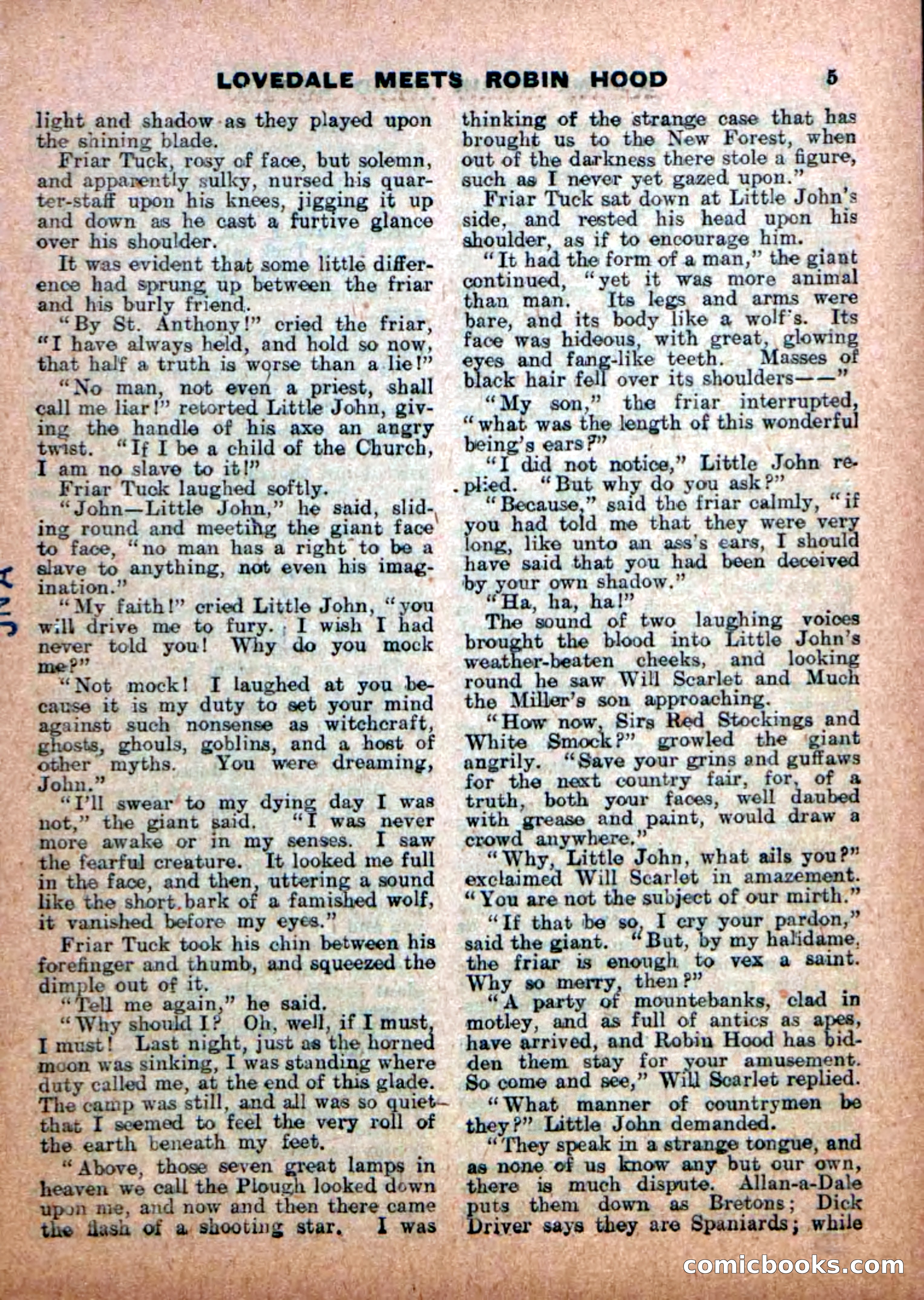 Robin Hood Library No. 17: The Demon of the Forest — page 7 of 36