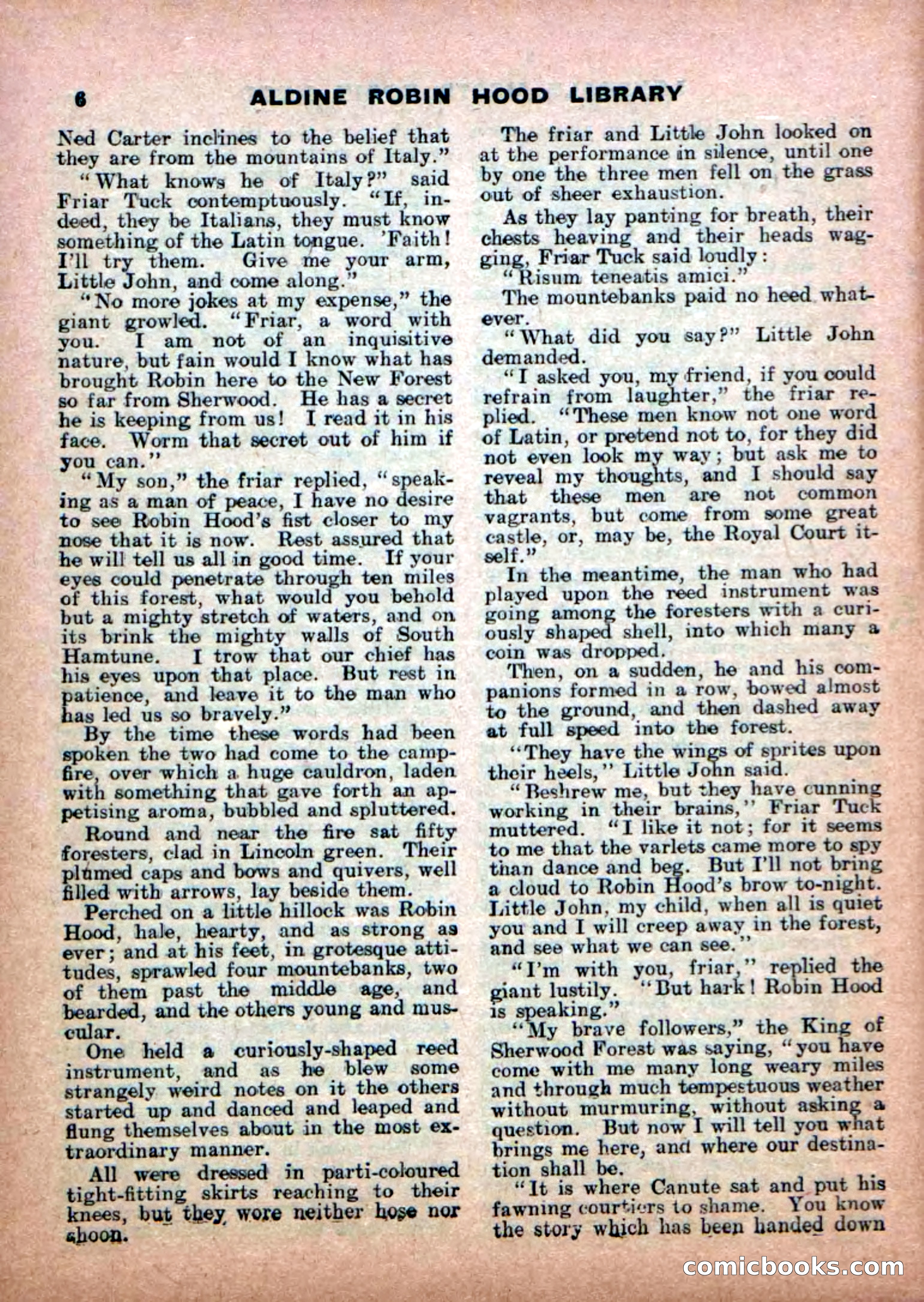 Robin Hood Library No. 17: The Demon of the Forest — page 8 of 36