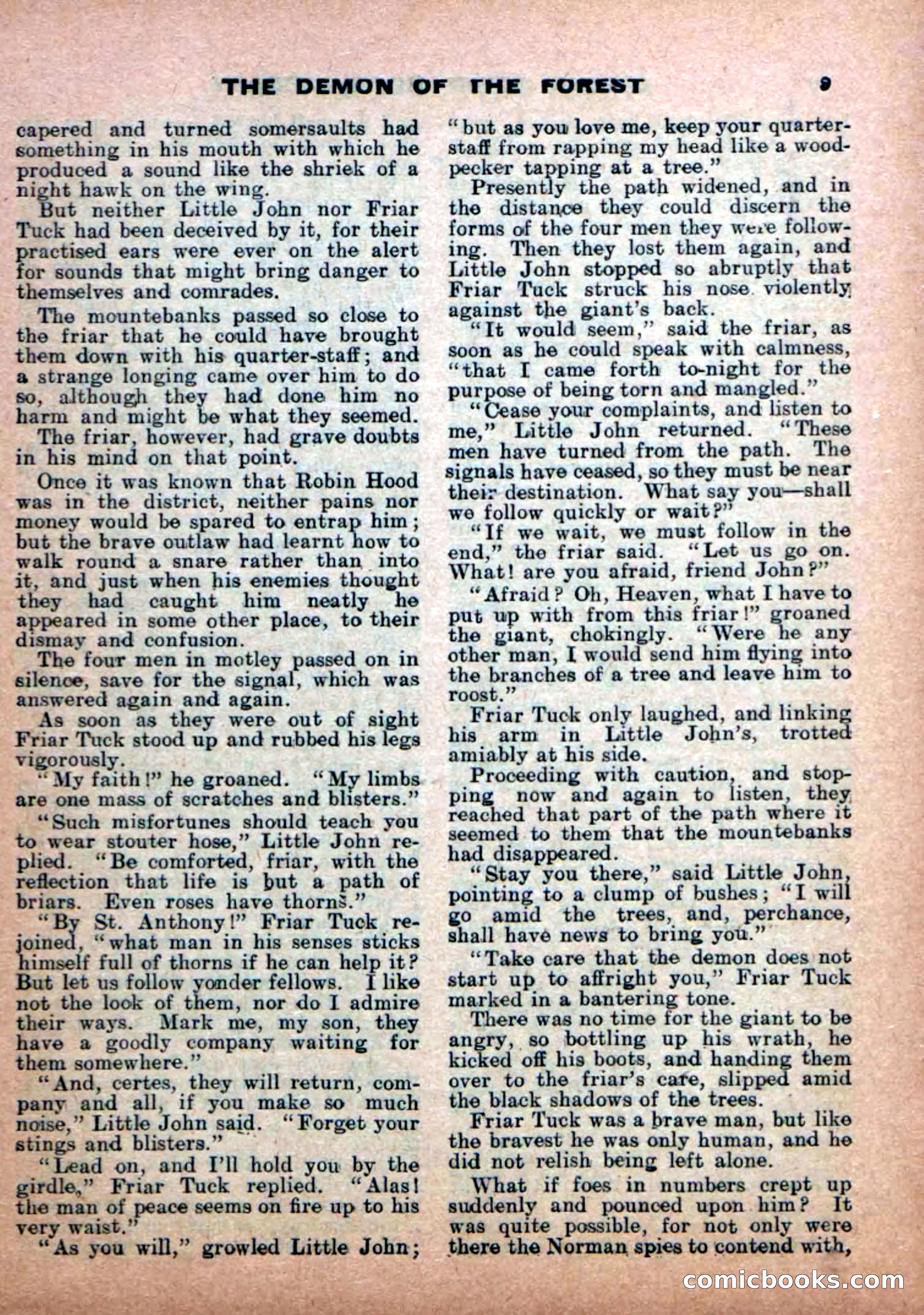 Robin Hood Library No. 17: The Demon of the Forest — page 11 of 36