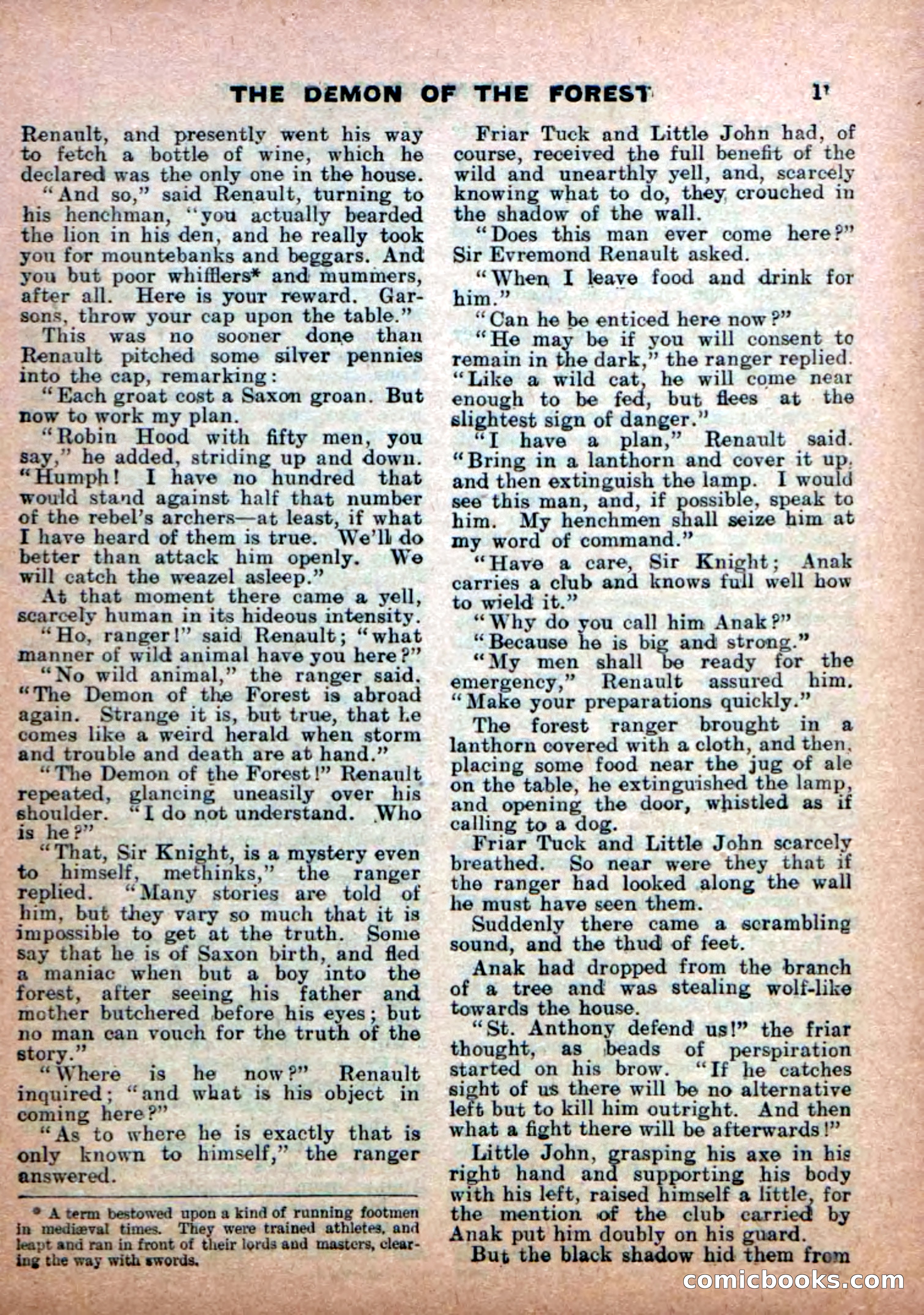 Robin Hood Library No. 17: The Demon of the Forest — page 13 of 36