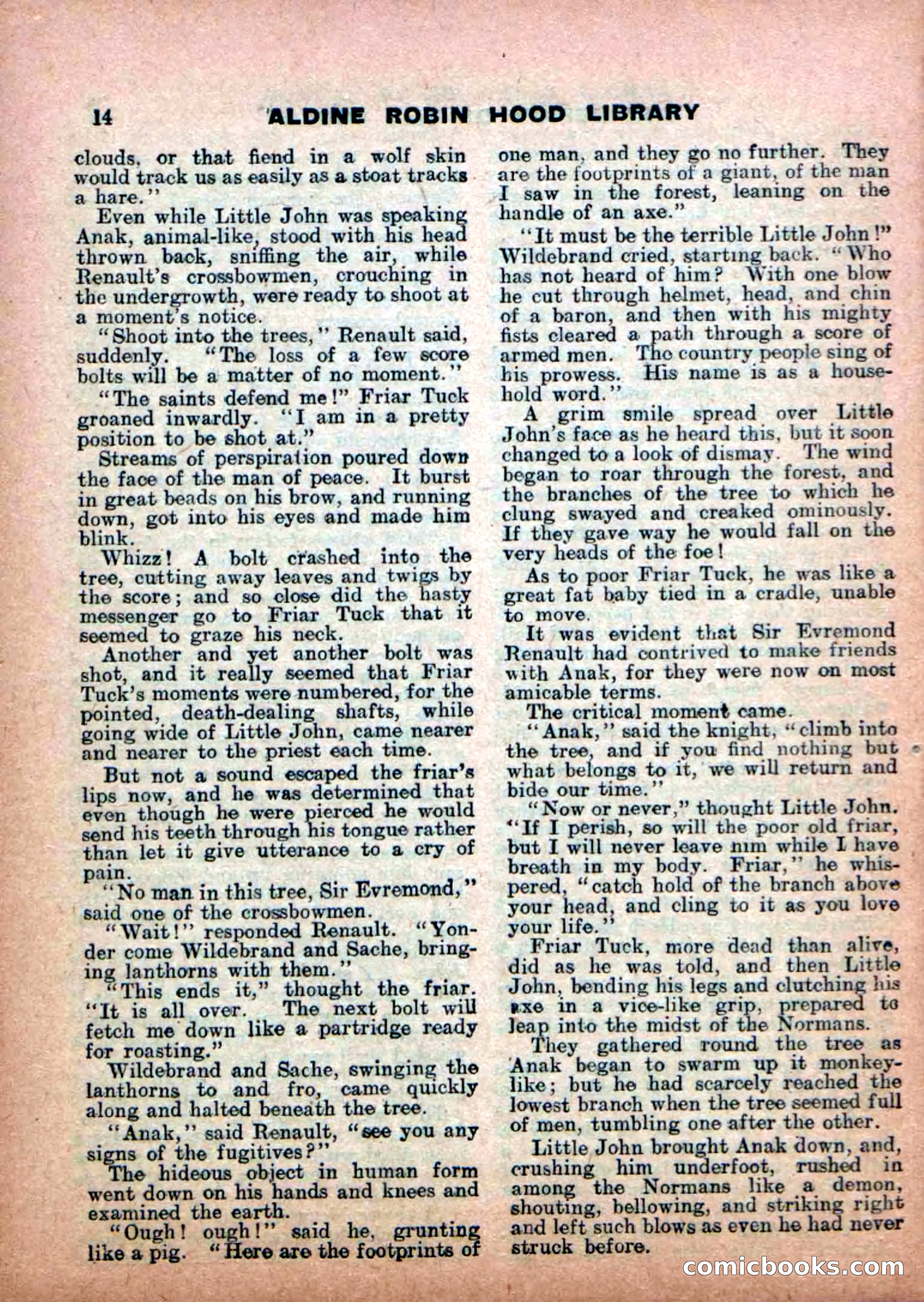 Robin Hood Library No. 17: The Demon of the Forest — page 16 of 36